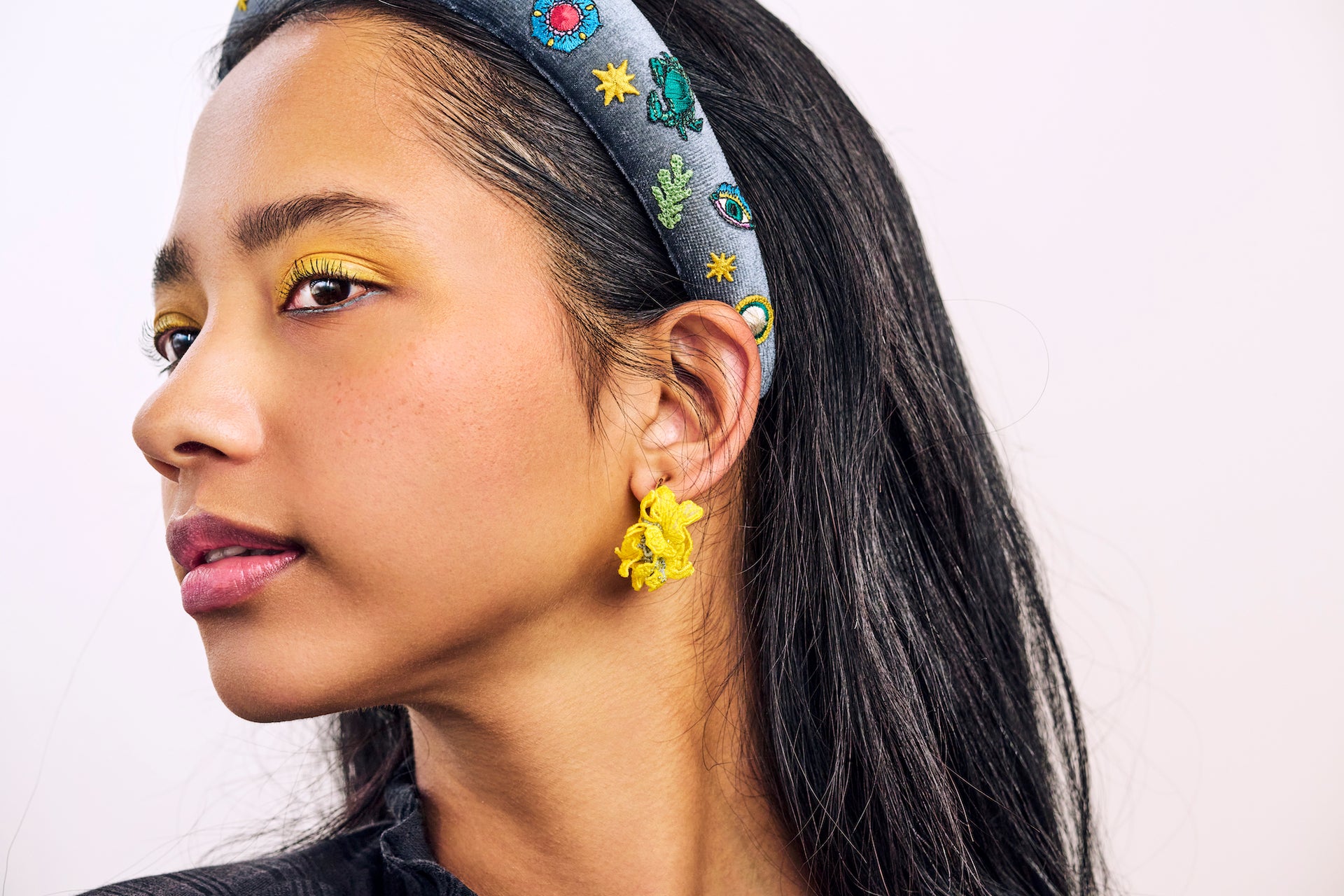 SWELL / SINGLE EARRING / YELLOW