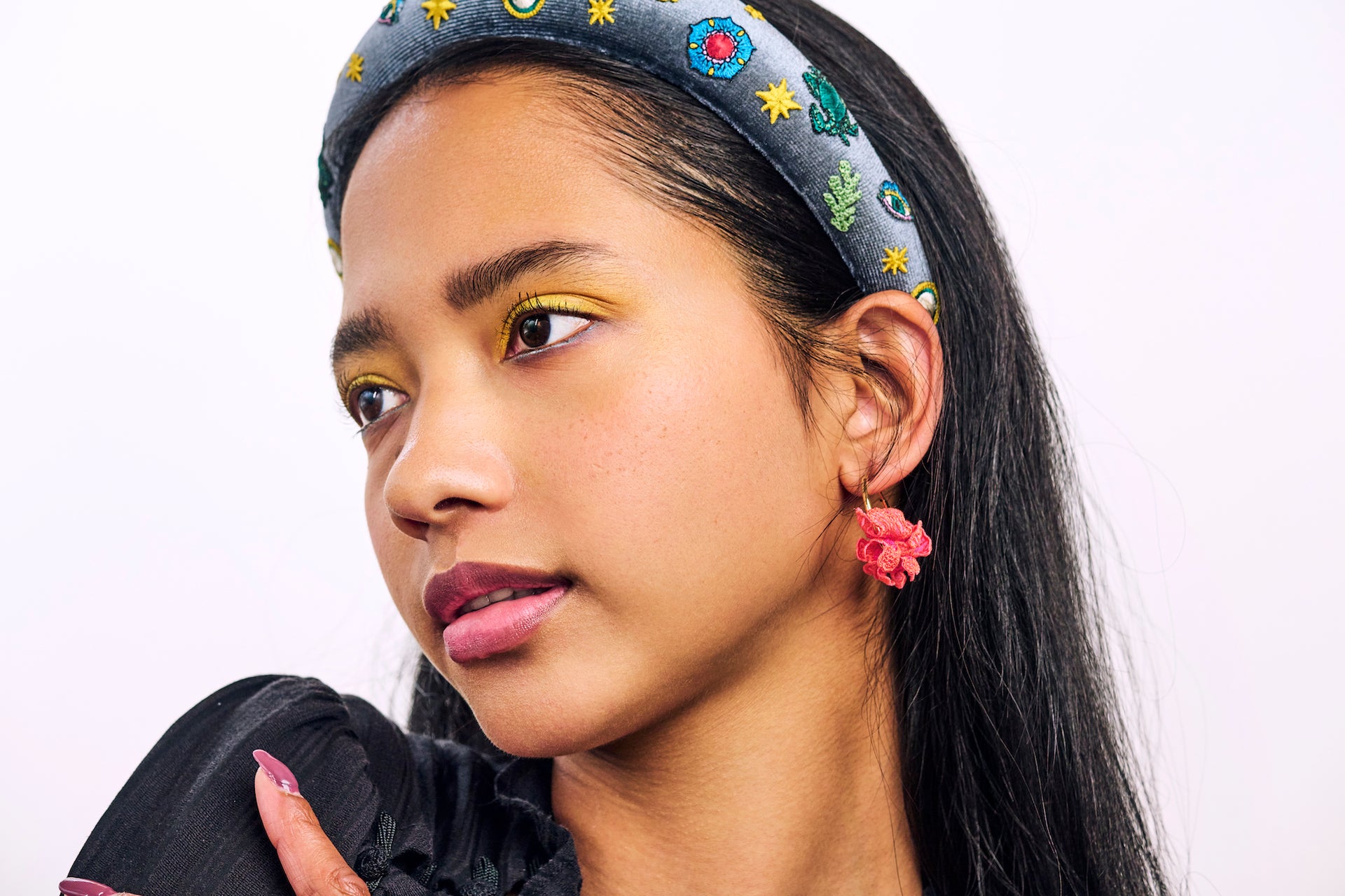 SWELL / SINGLE EARRING / PINK