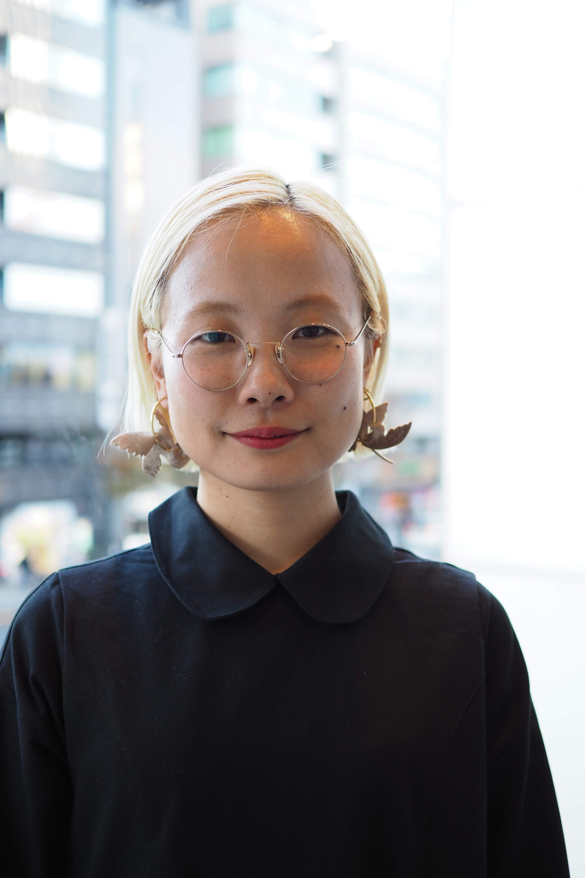 JOY "LITTLE BIRD" / EARRING / IVORY