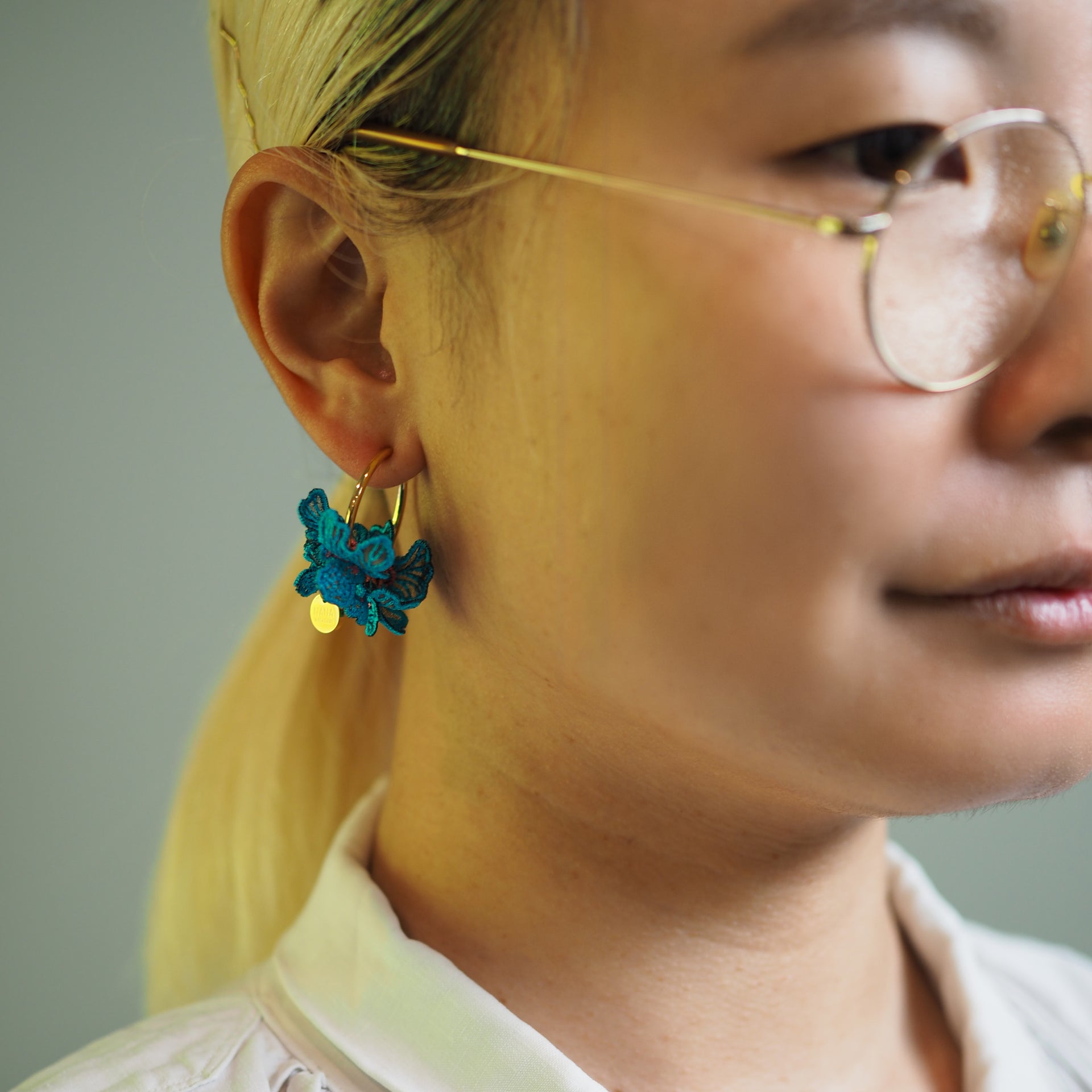 SWELL / SINGLE EARRING / BLUE