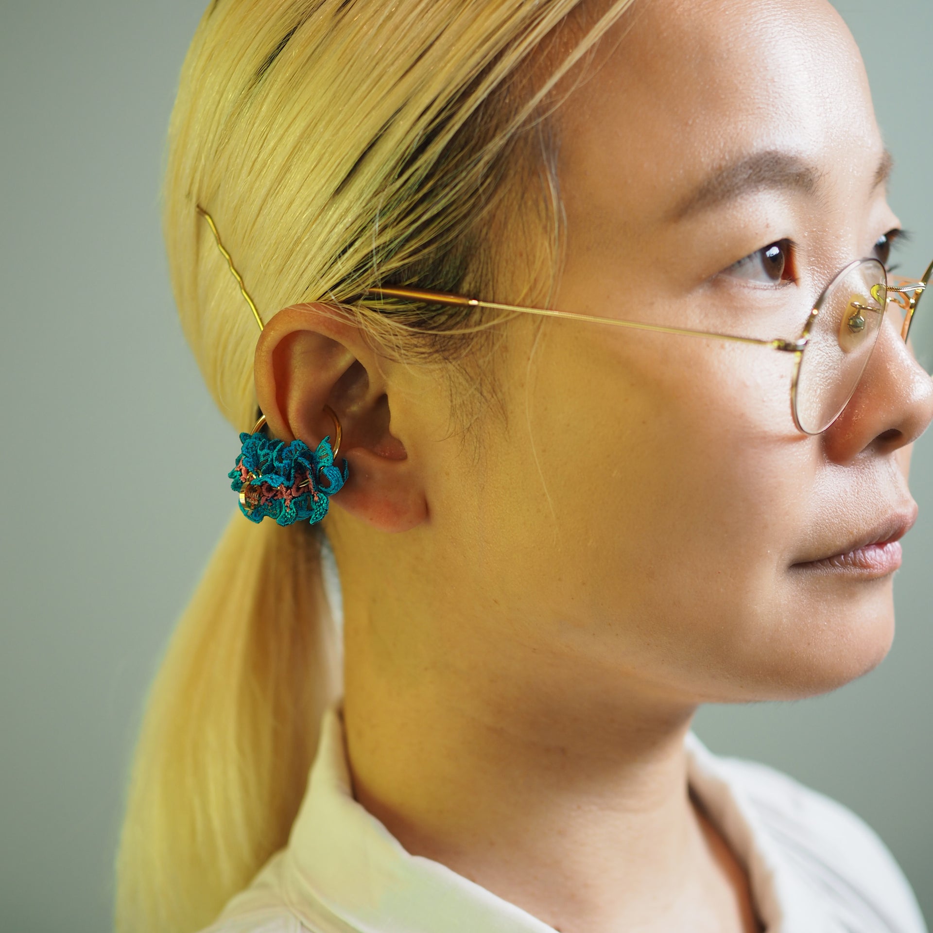 SWELL / SINGLE EARRING / BLUE