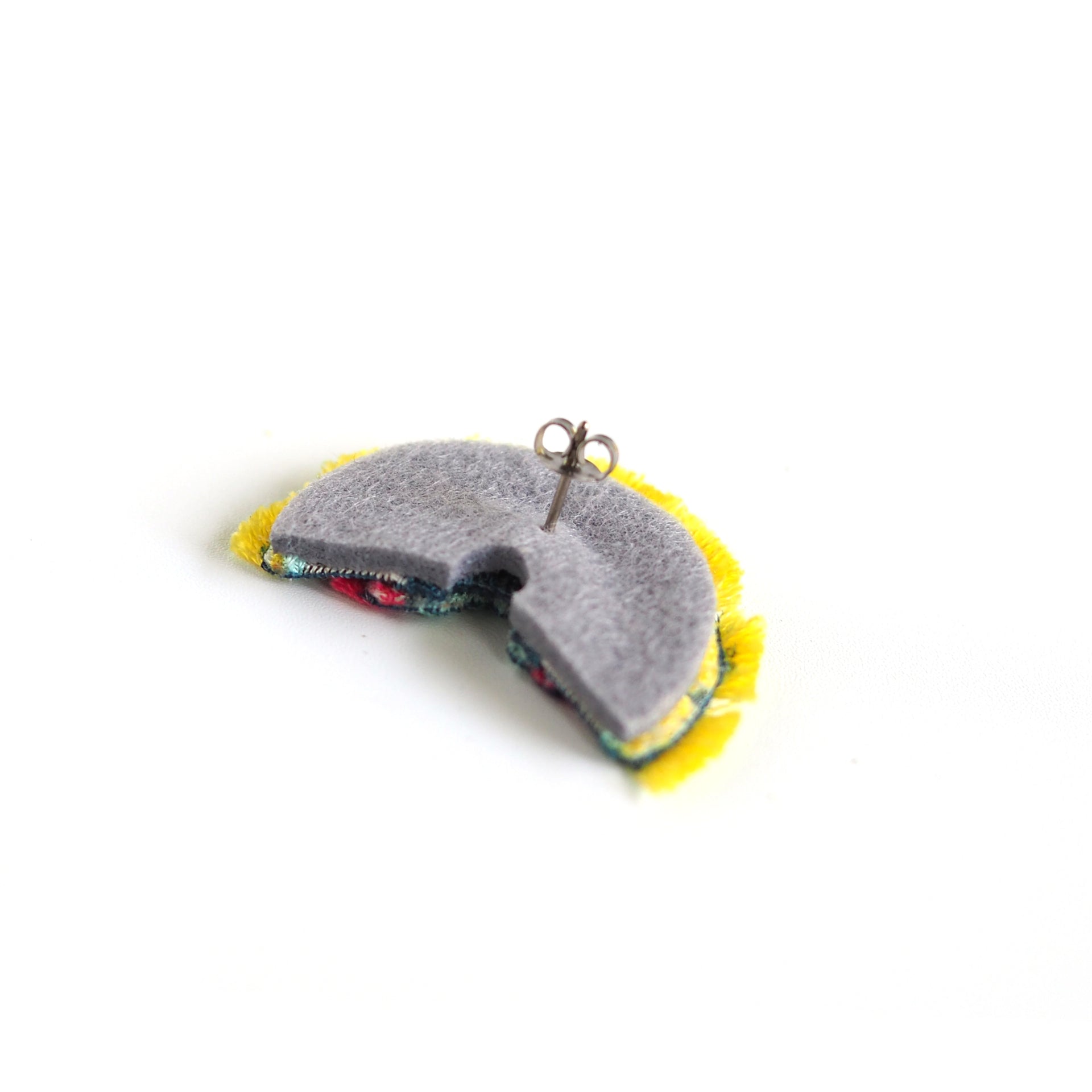 BLOOM / EARRING EAR-CLIP / LEMON