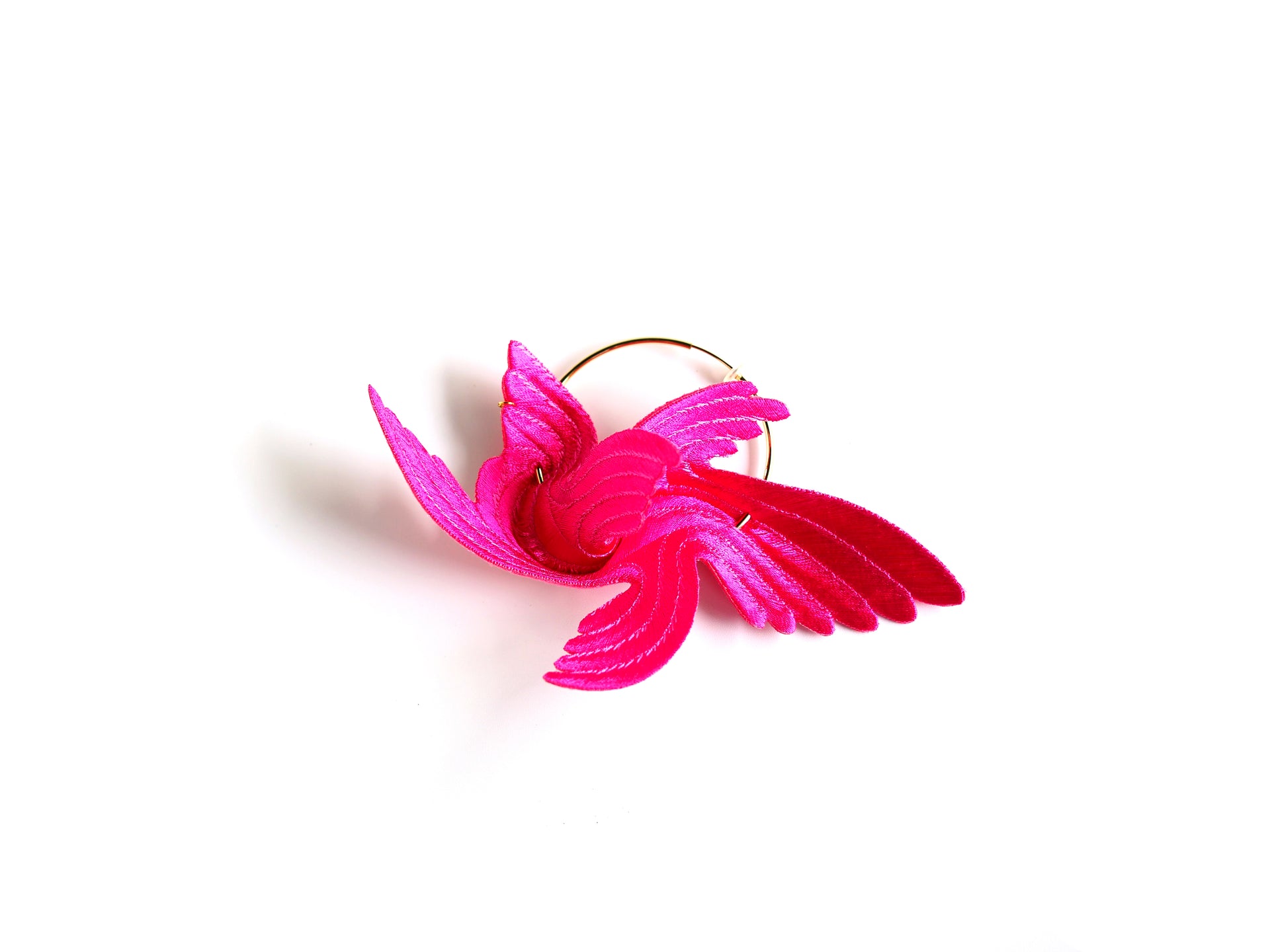 JOY "BIG BIRD" / EARRING / PINK