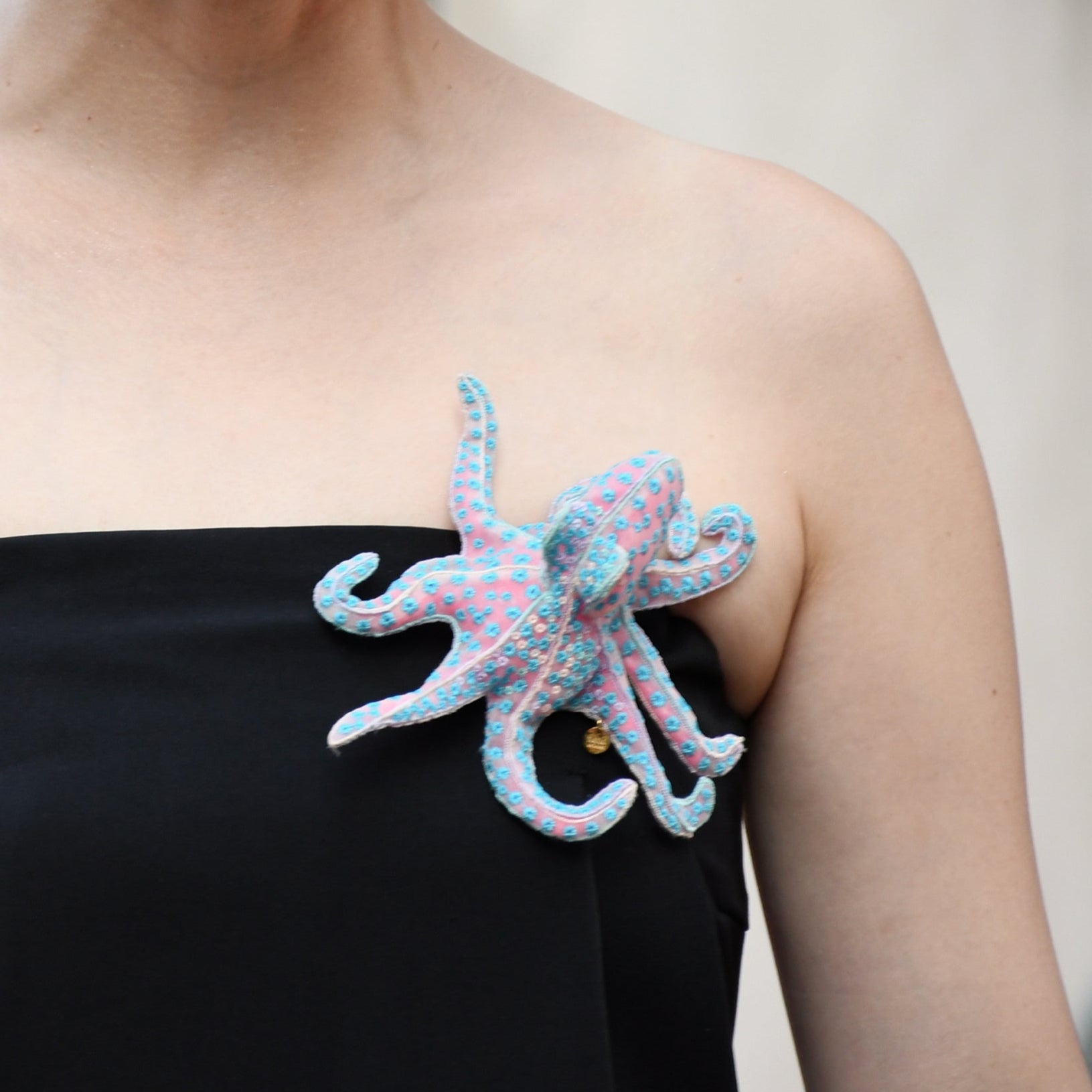 FLORA OCTOPUS / BROOCH
