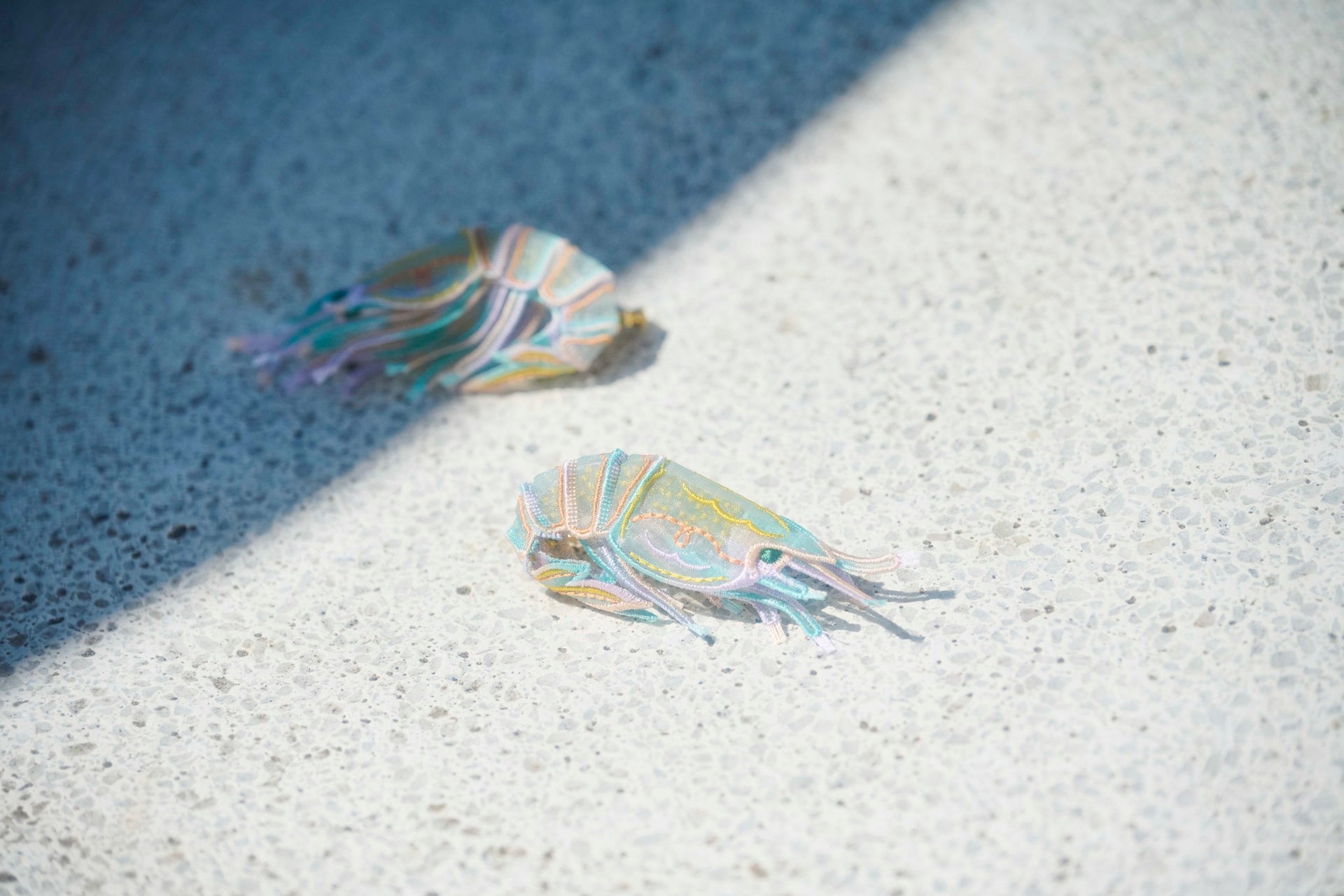 SHRIMPS / EARRING / AQUA