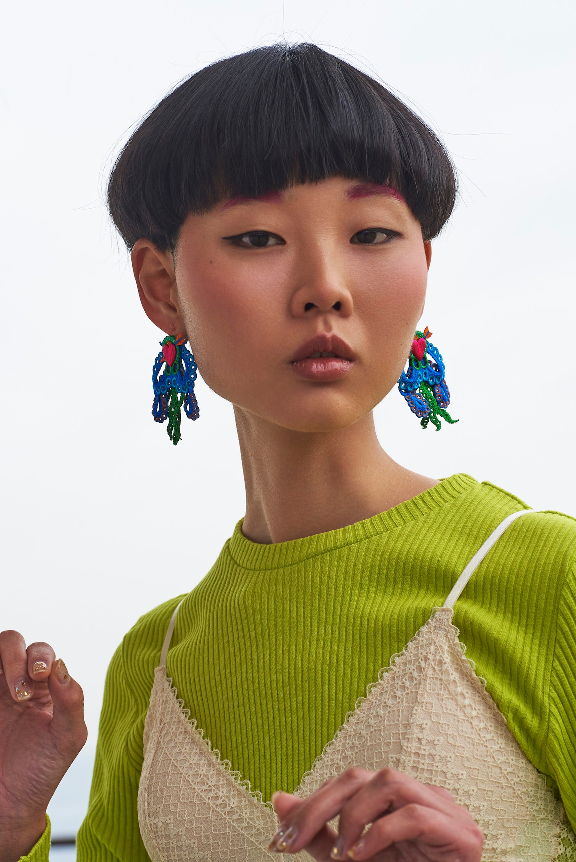 OCTOPUS / EARRING / BLUE