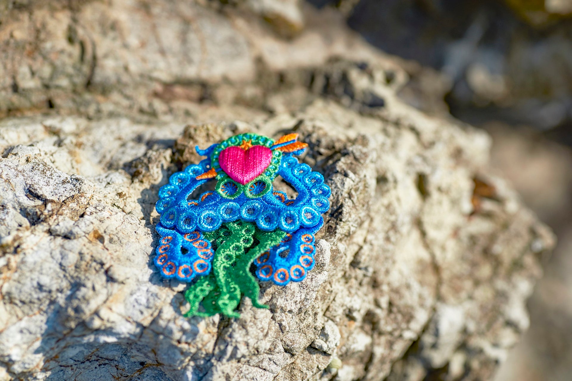 OCTOPUS / EARRING / BLUE