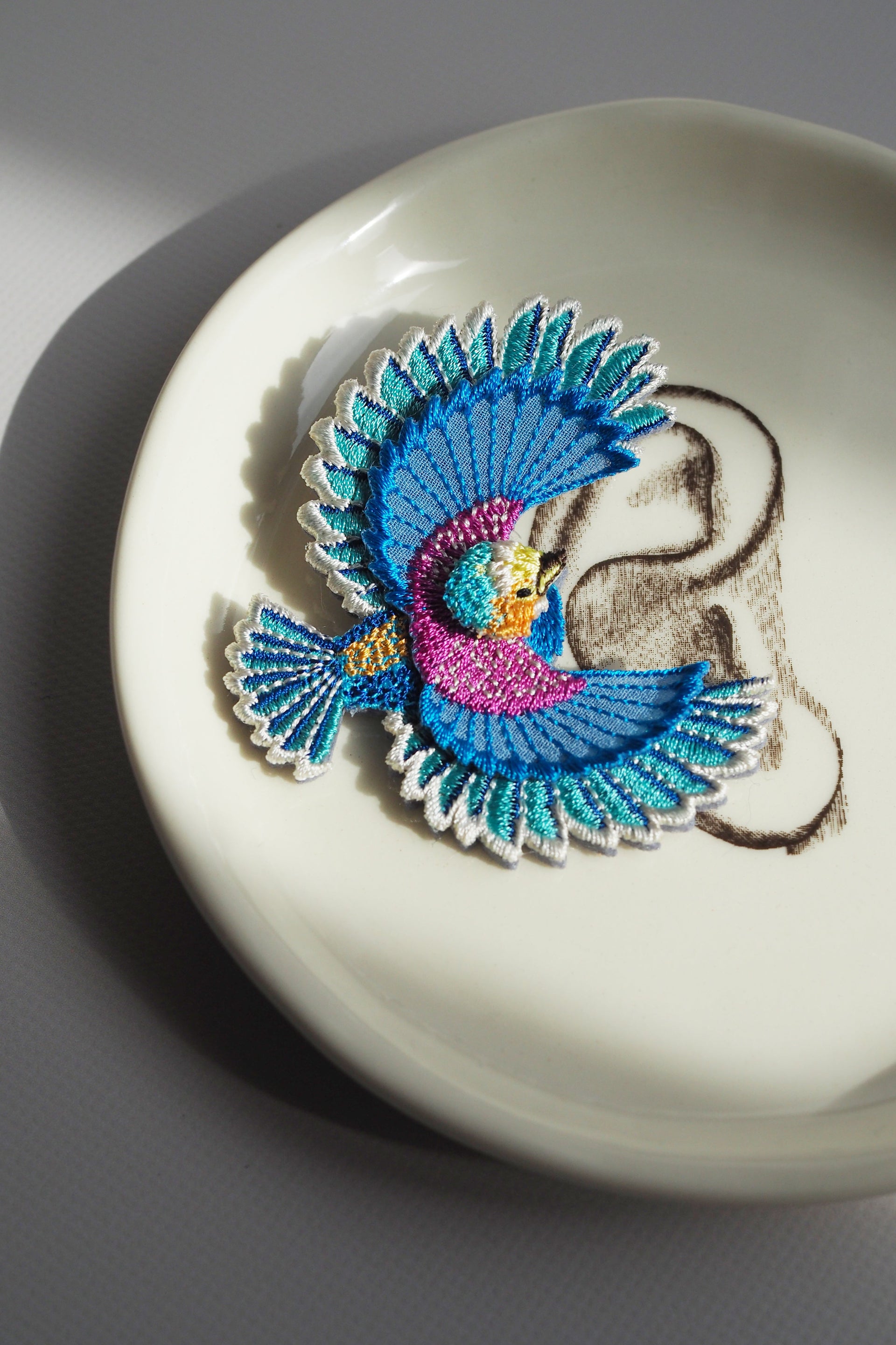 BIRD / EAR CLIP / BLUE