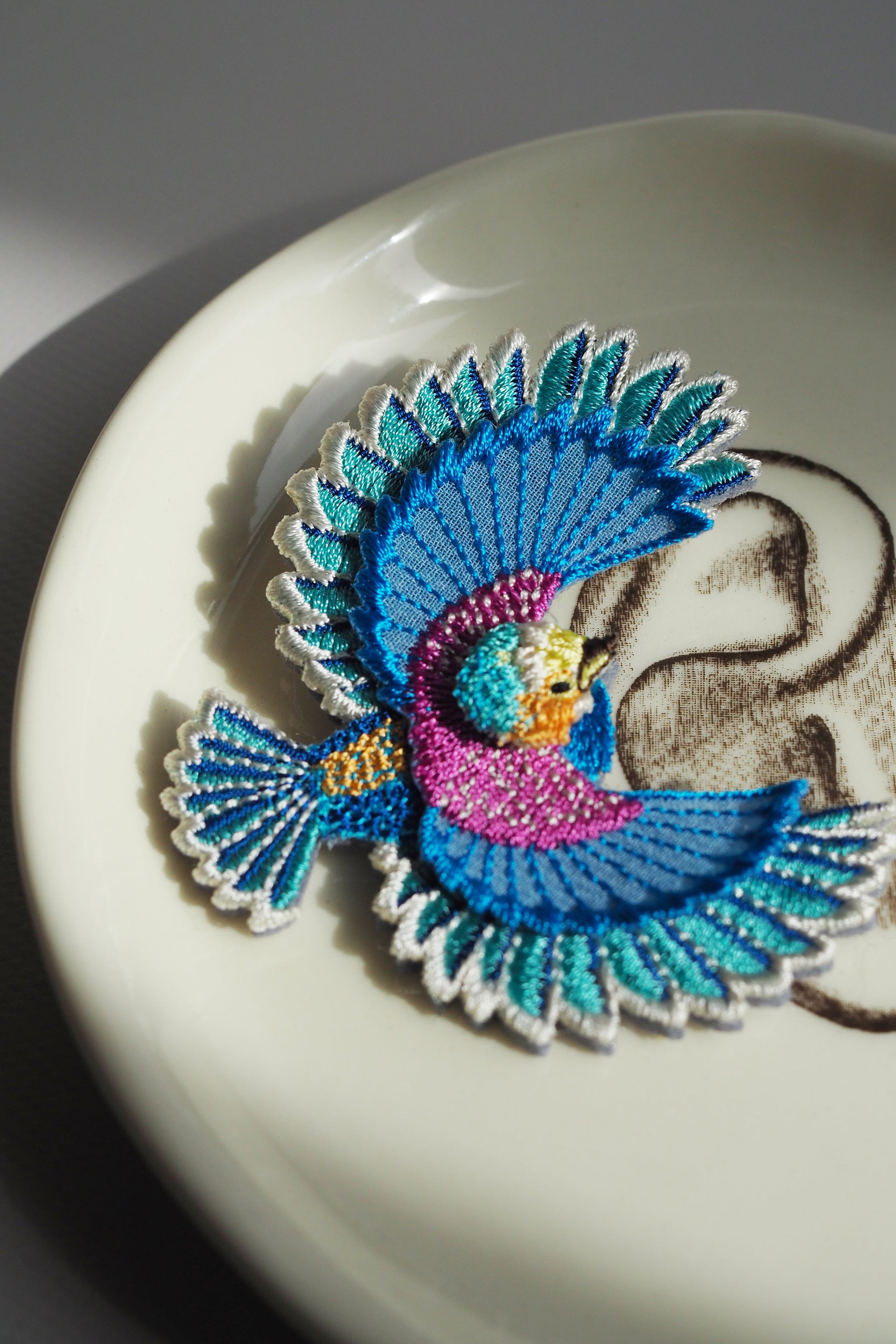 BIRD / EAR CLIP / BLUE