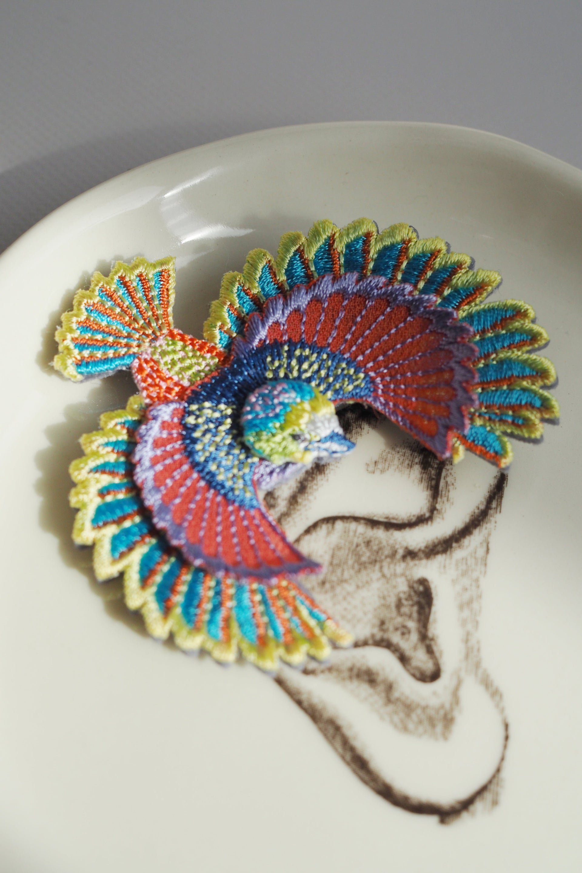 BIRD / EAR CLIP / YELLOW