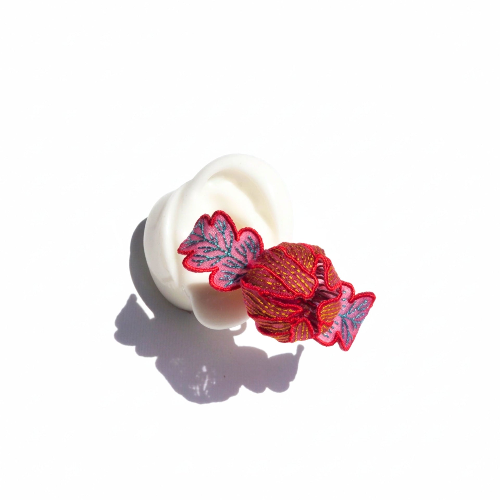 ANGEL ORB / RING / EAR CUFF / RED