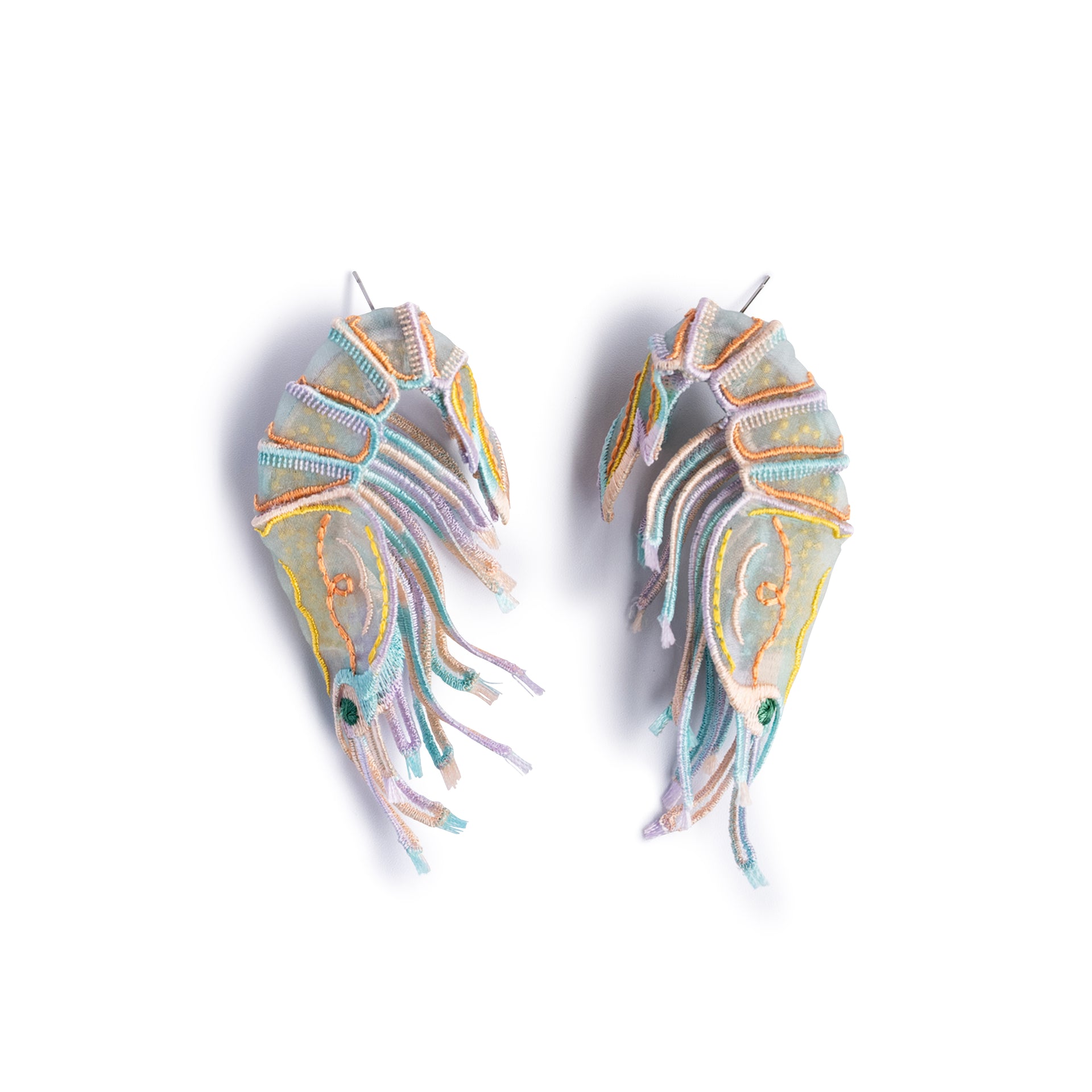 ARRO / SHRIMPS / EARRING / AQUA