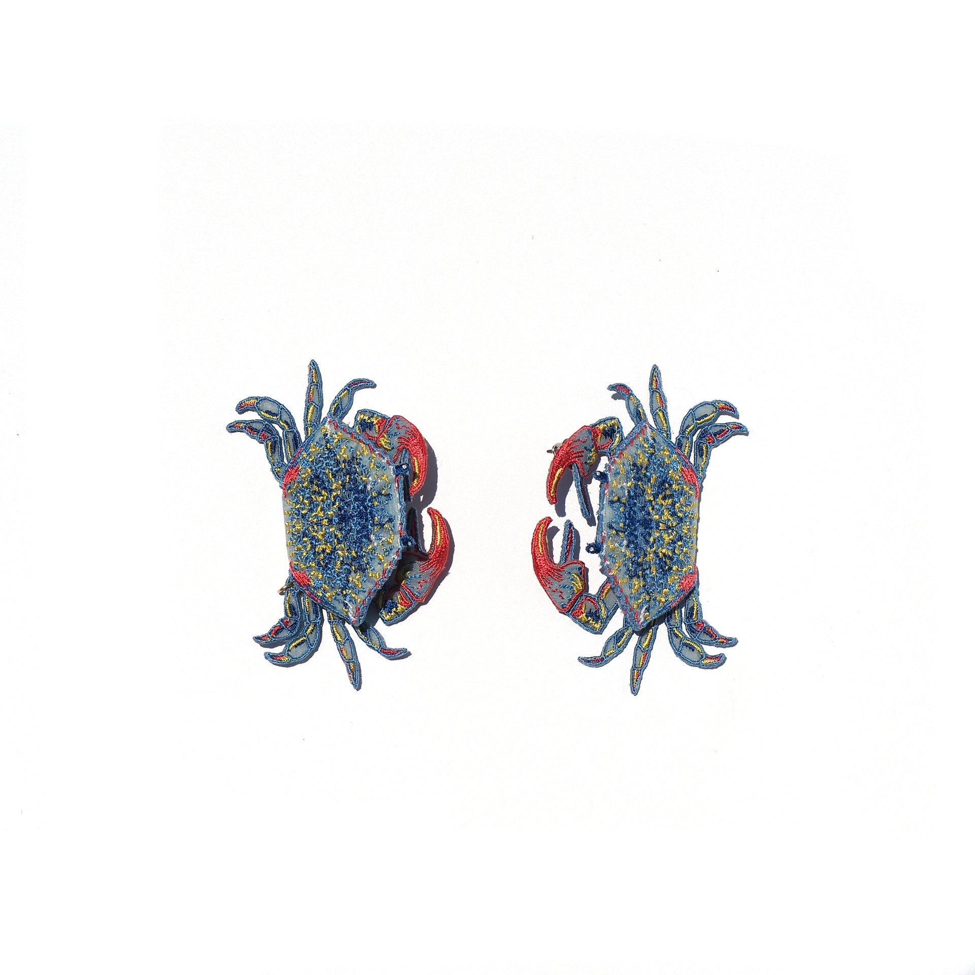 CRAB / EARRING / BLUE