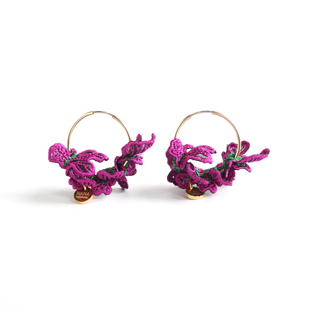 SWELL / EARRINGS / PURPLE