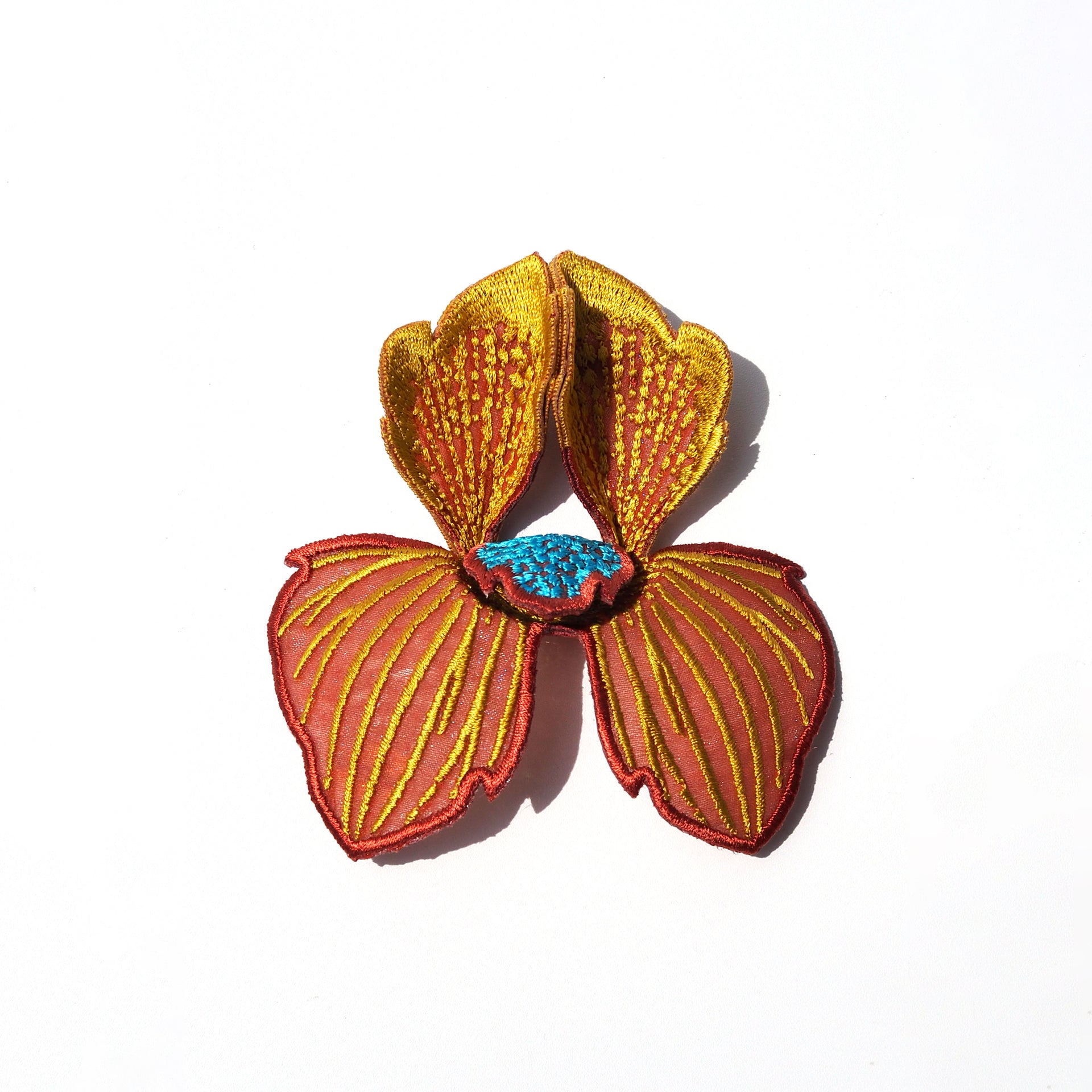 CLICK FLORA / BROOCH / YELLOW