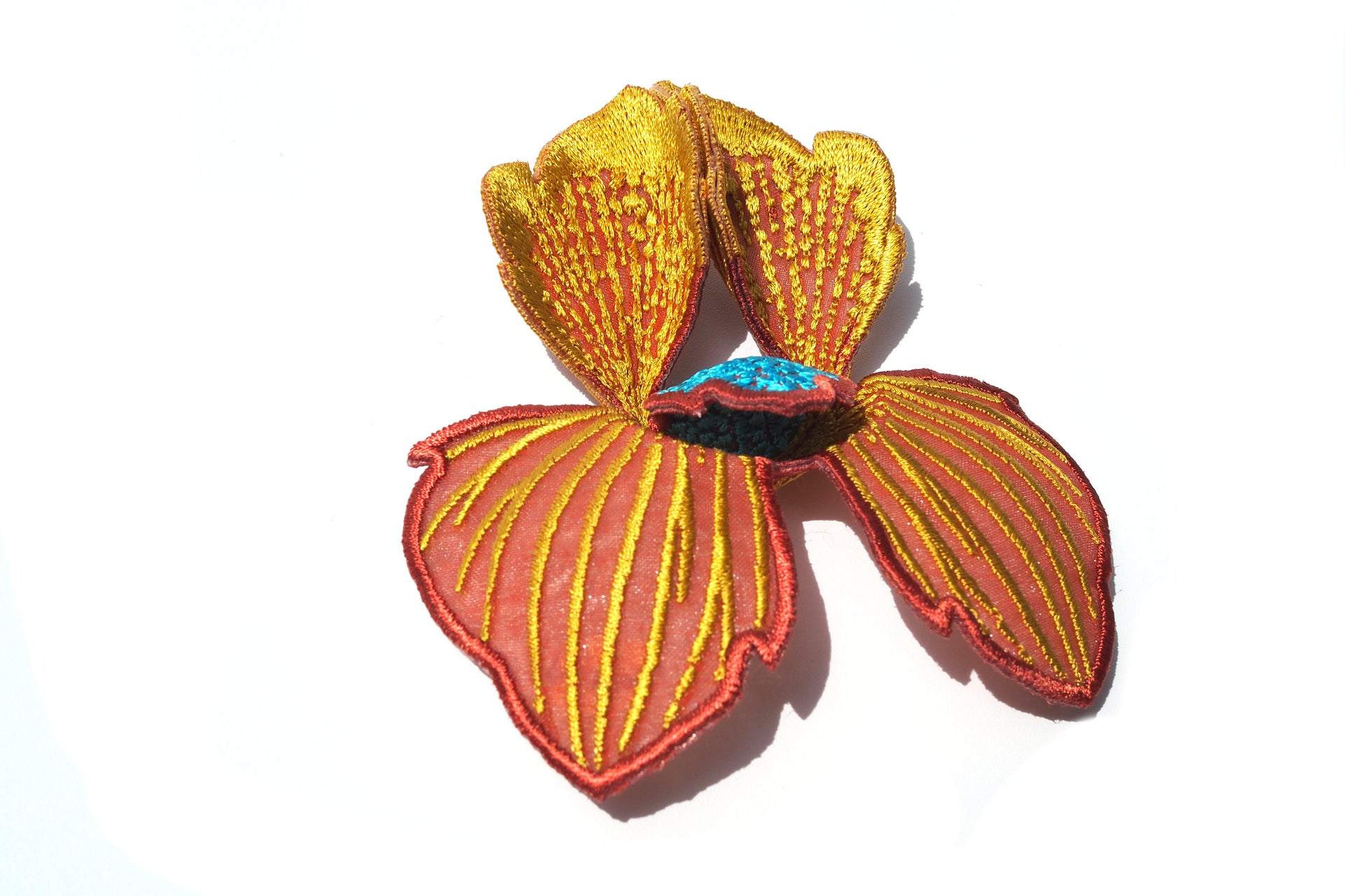 CLICK FLORA / BROOCH / YELLOW