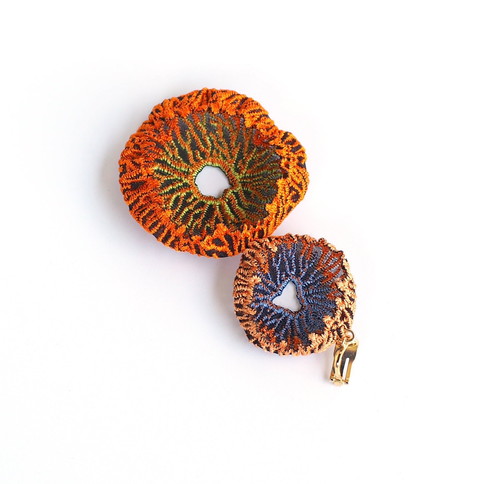 CORAL EGG / EARRING / ORANGE