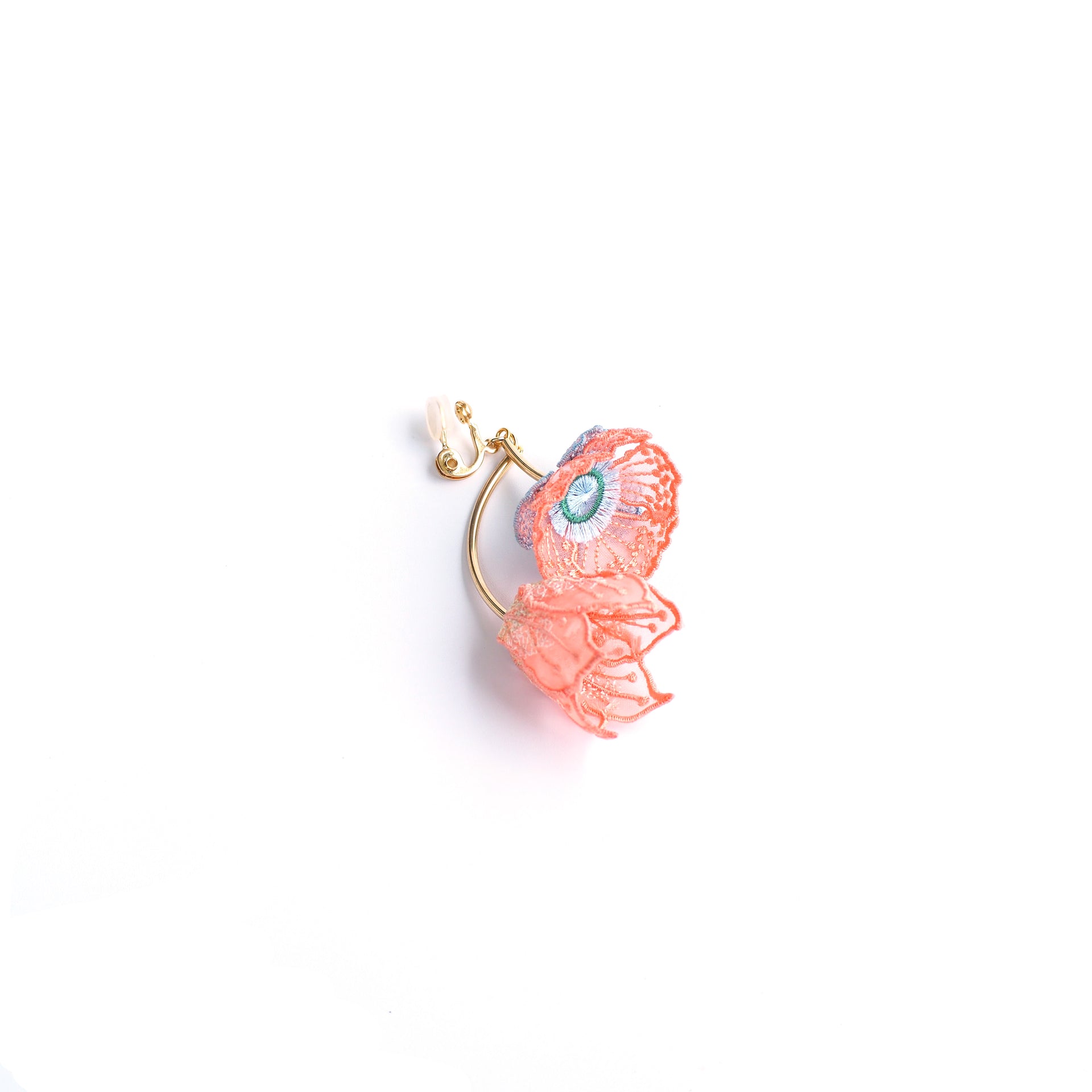 FLOWERS AT DAWN / EARRING / PINK