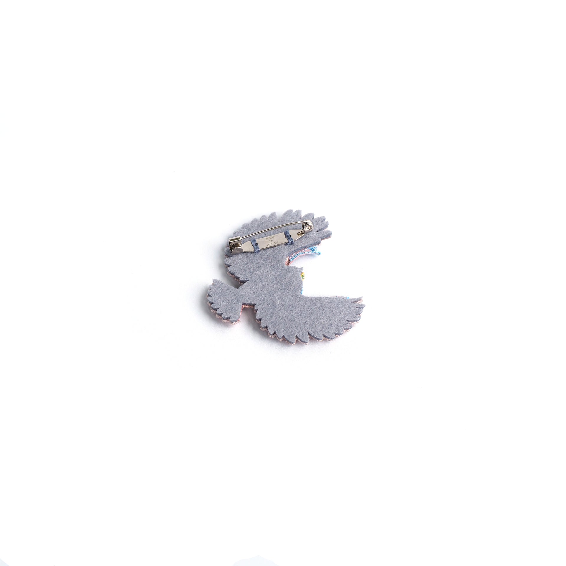 BIRD / BROOCH / PINK