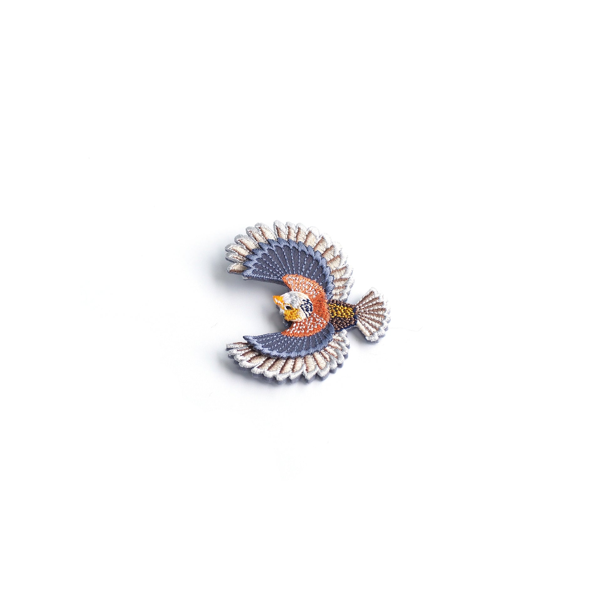 BIRD / BROOCH / GRAY