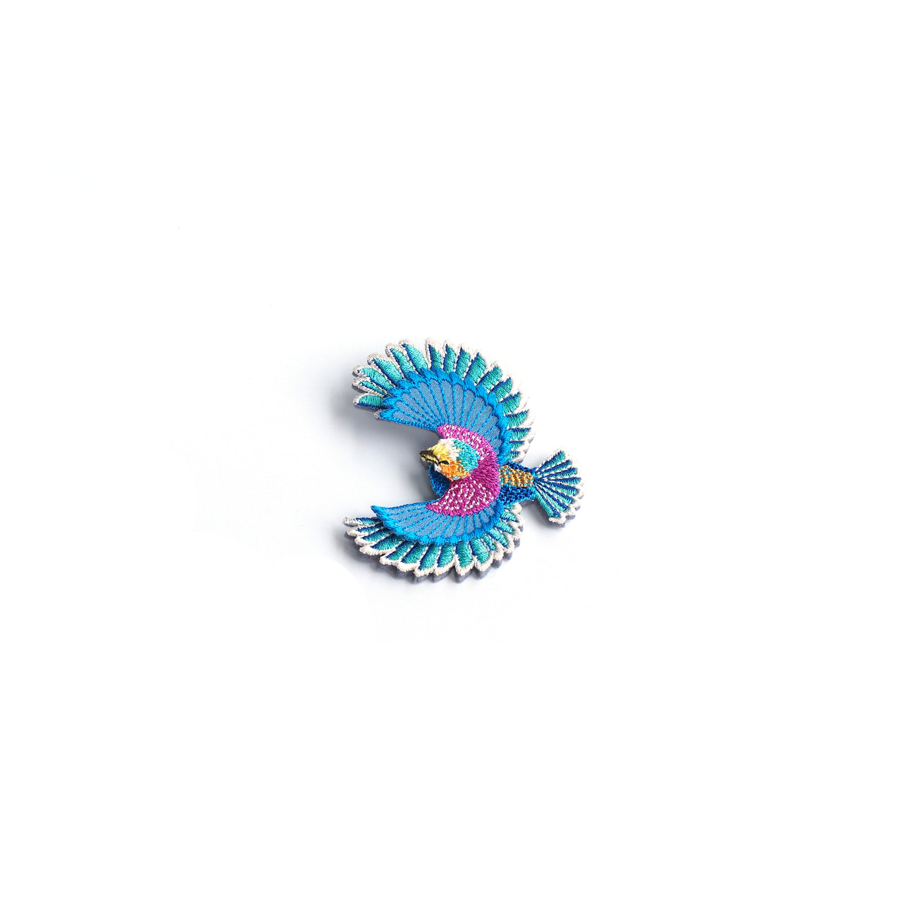 BIRD / BROOCH / BLUE