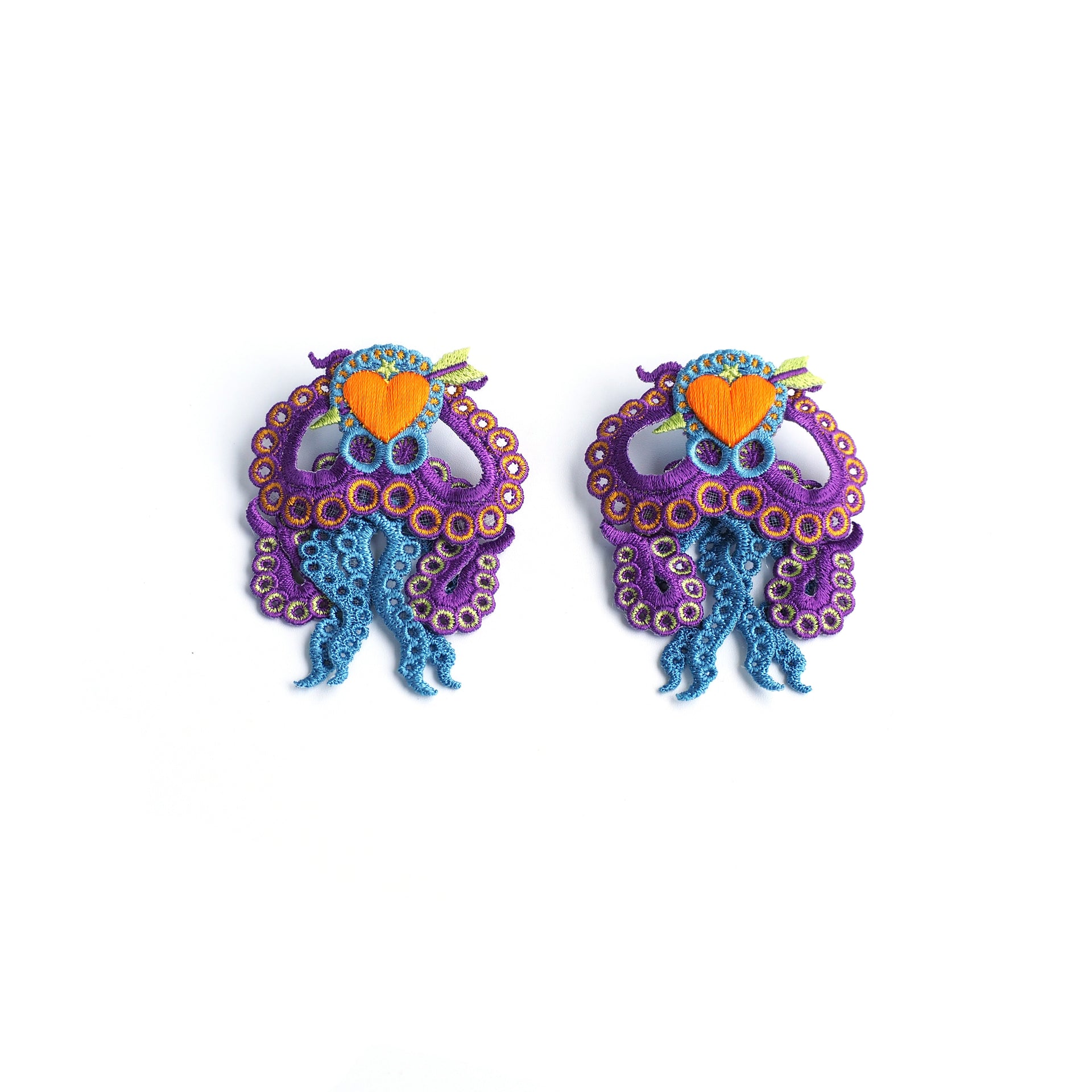 OCTOPUS / EARRING / PURPLE