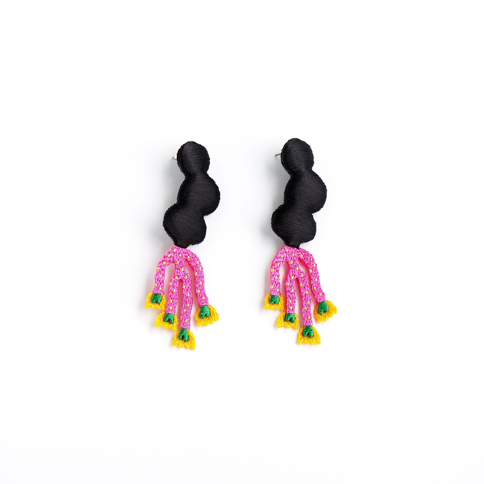 NOI / EARRINGS / BLACK