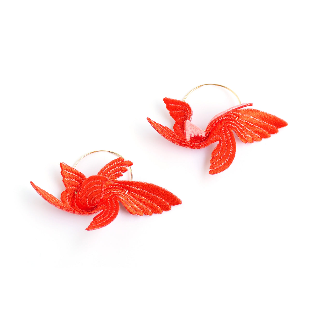 JOY "LITTLE BIRD" / EARRINGS / ORANGE