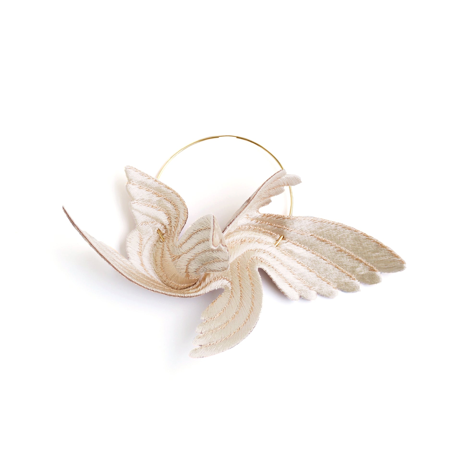 JOY "BIG BIRD" / EARRING / IVORY