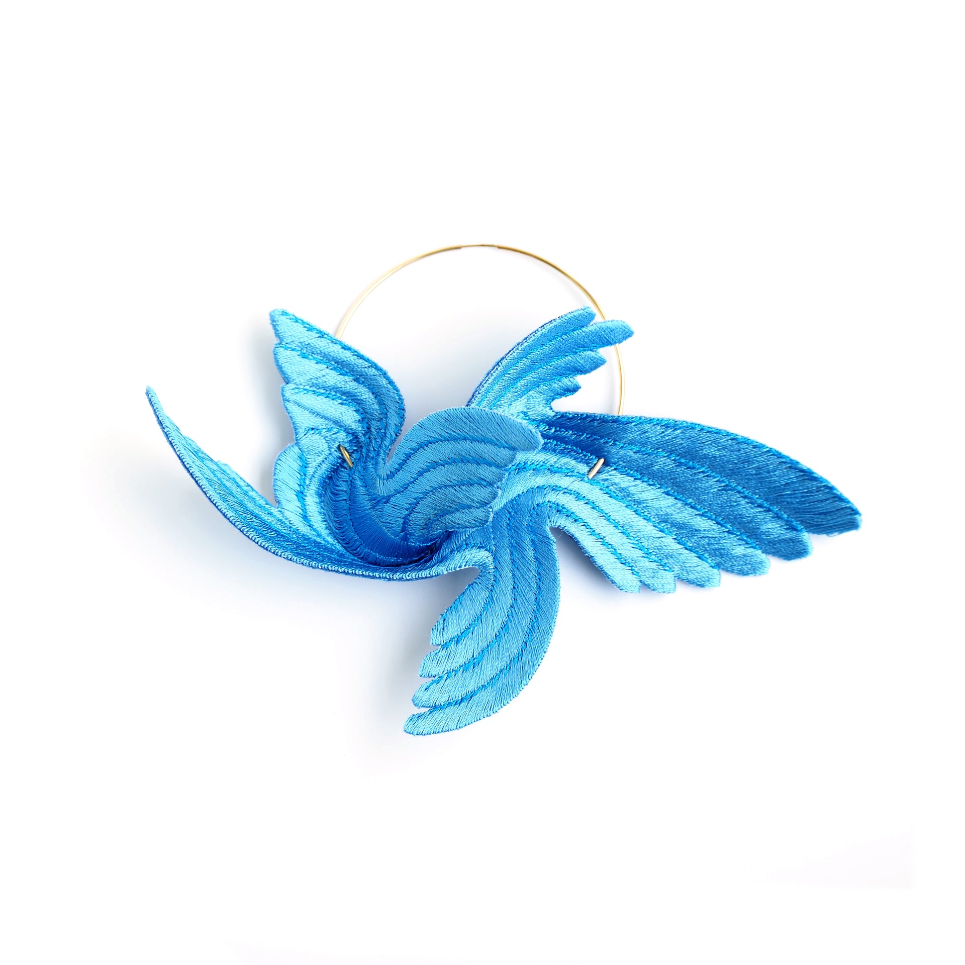 JOY "BIG BIRD" / EARRING / BLUE