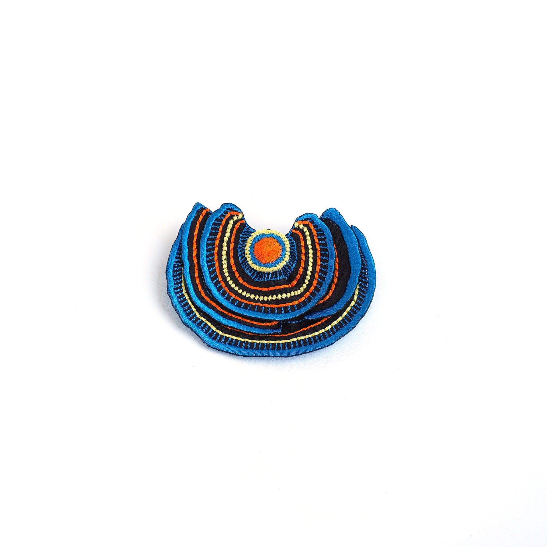 TURKEY TAIL / EARRINGS / BLUE