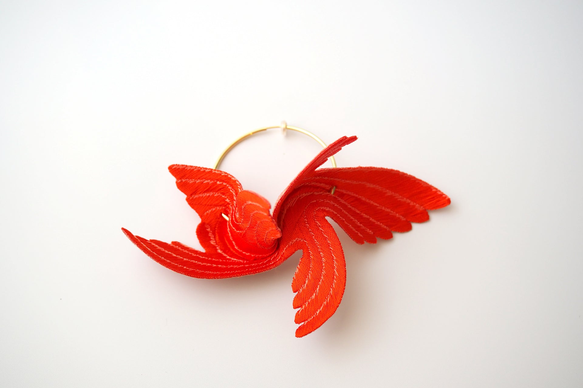 JOY "BIG BIRD" / EARRING / ORANGE