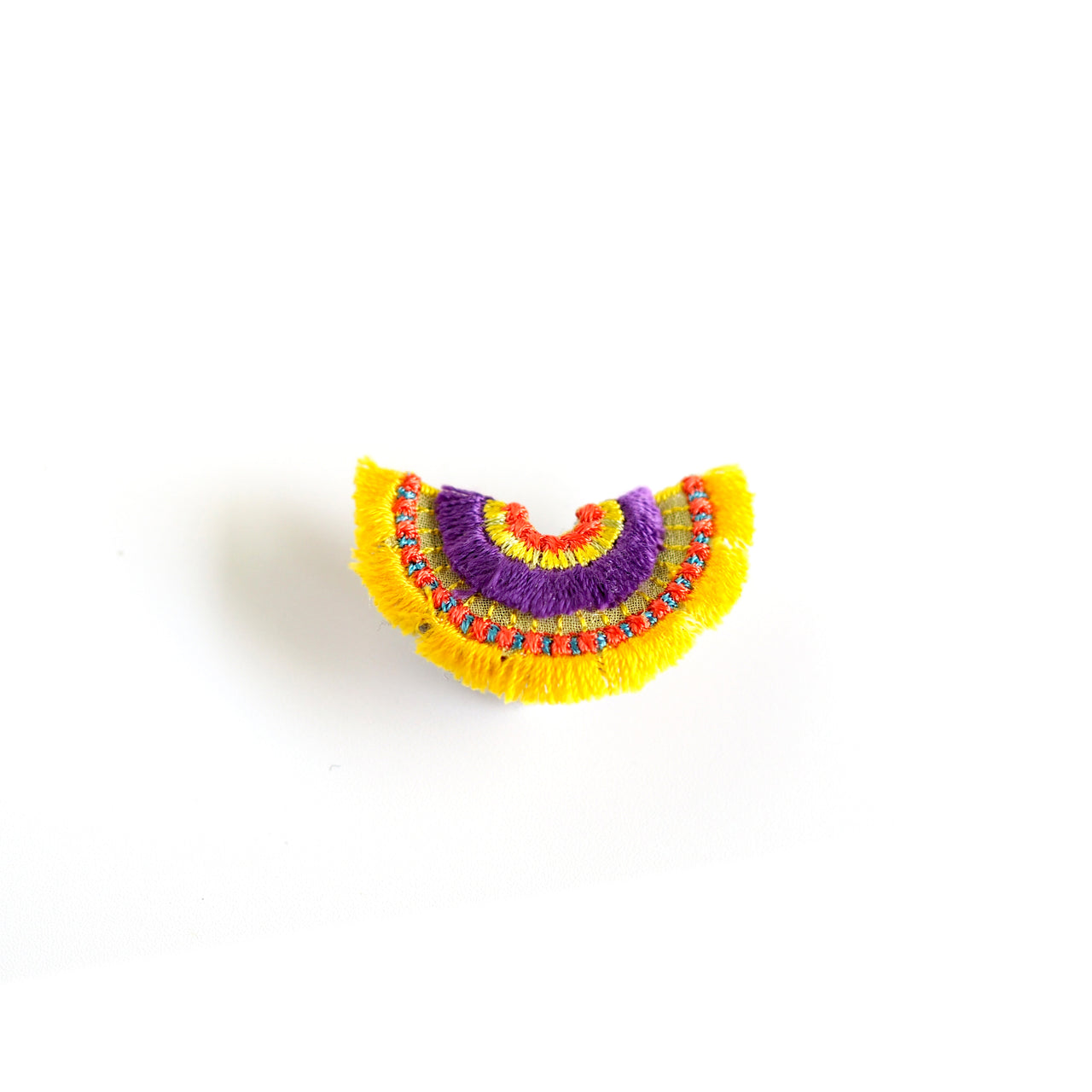 BLOOM / EARRING EAR-CLIP / YELLOW