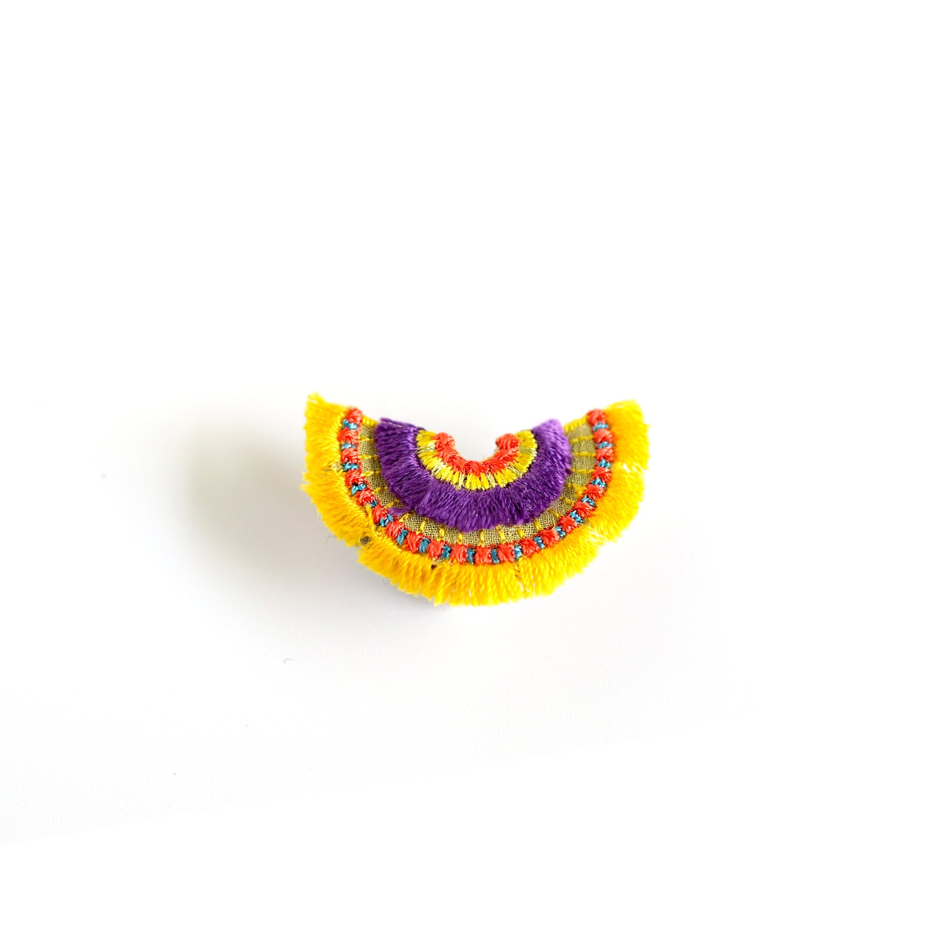 BLOOM / EARRING EAR-CLIP / YELLOW