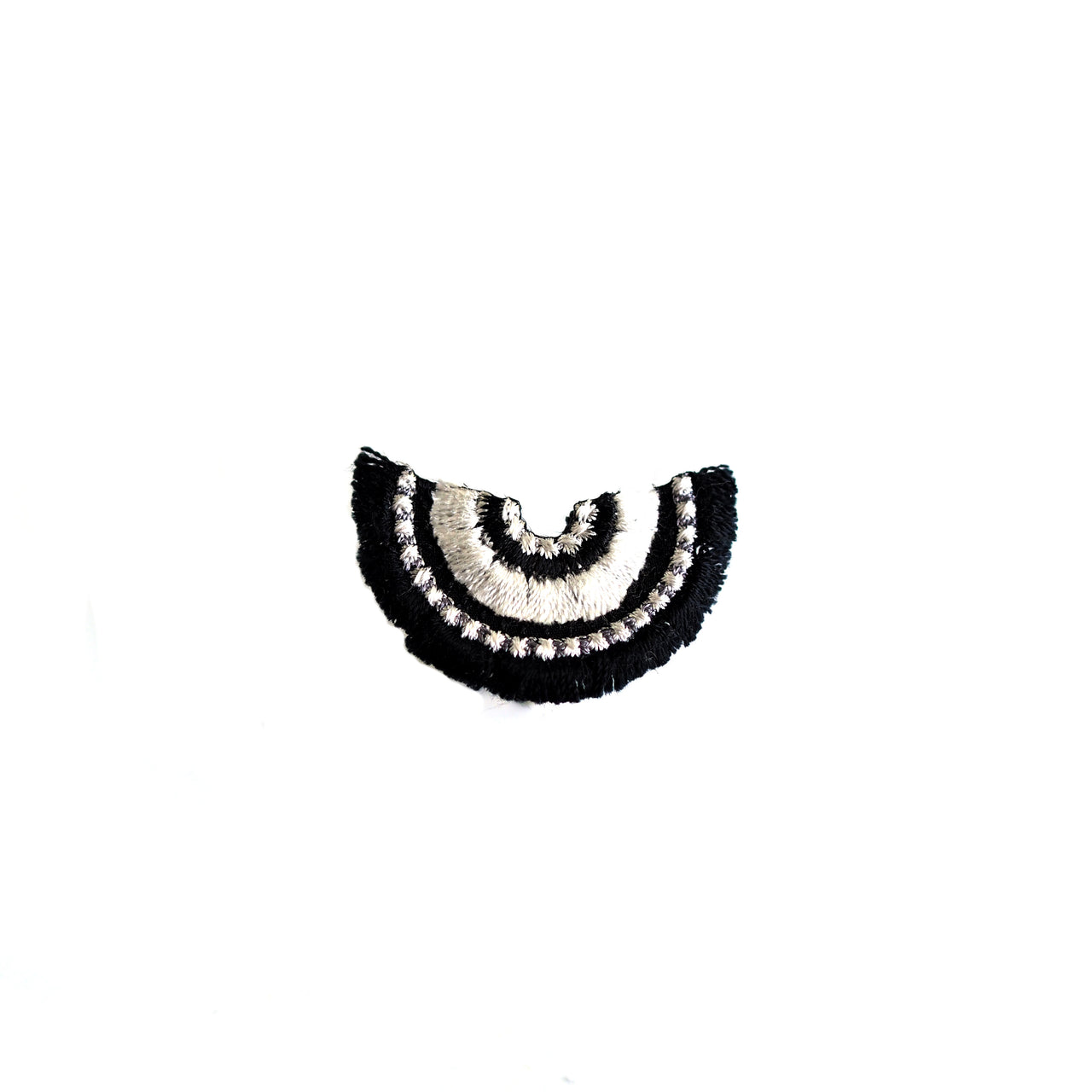 BLOOM / EARRING EAR-CLIP / BLACK