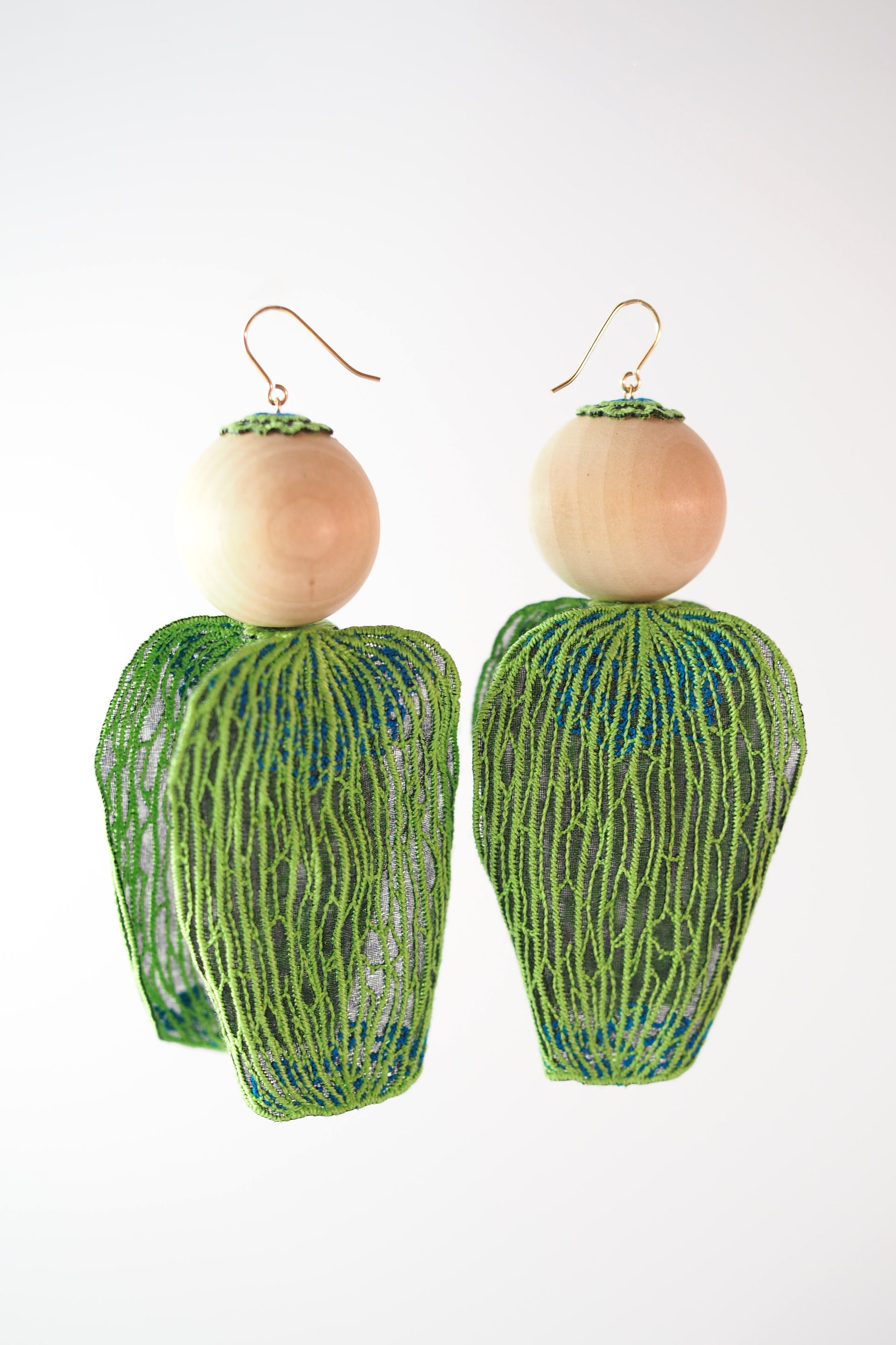 KALA / EARRINGS / GREEN