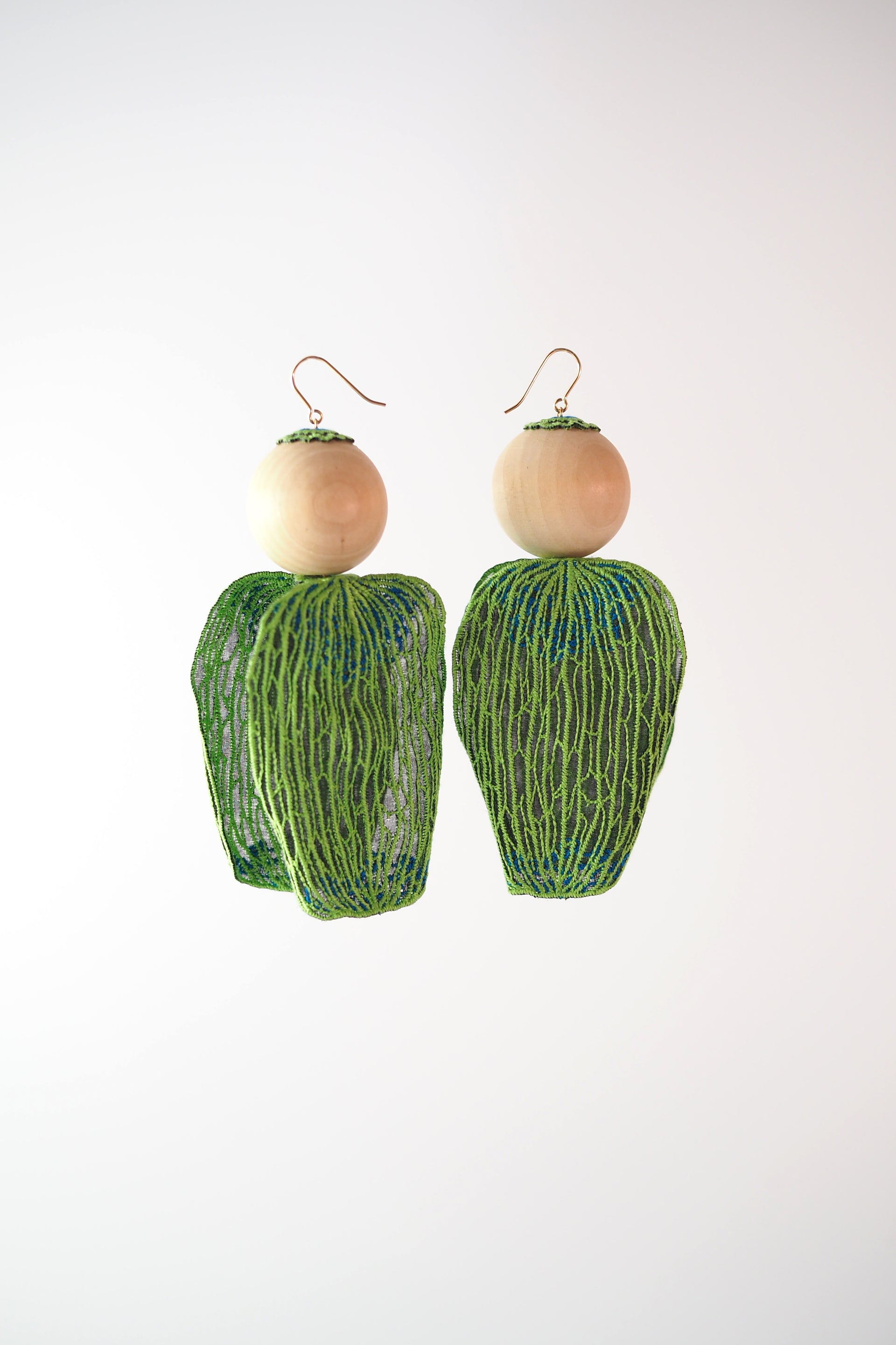 KALA / EARRINGS / GREEN