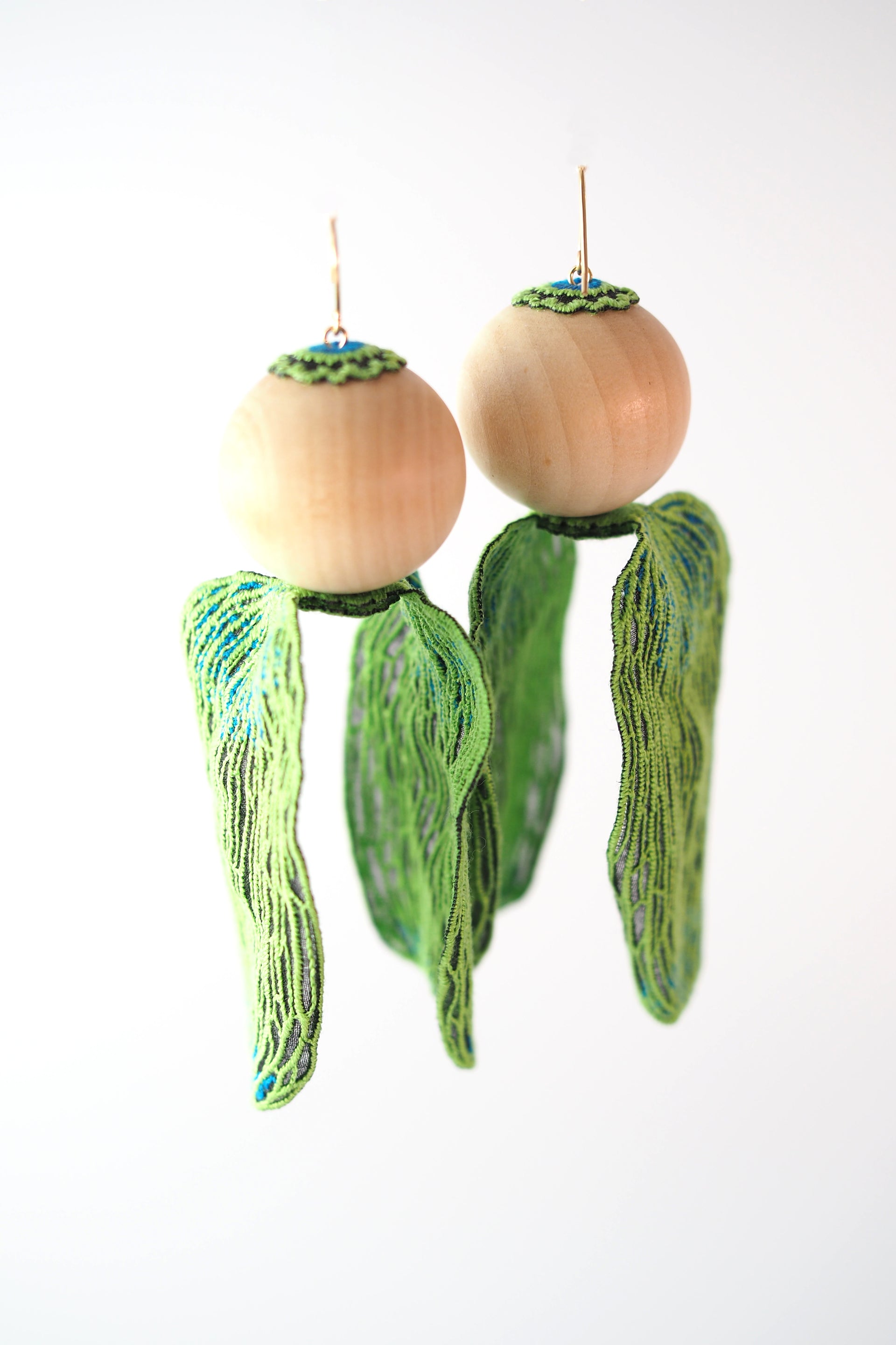 KALA / EARRINGS / GREEN