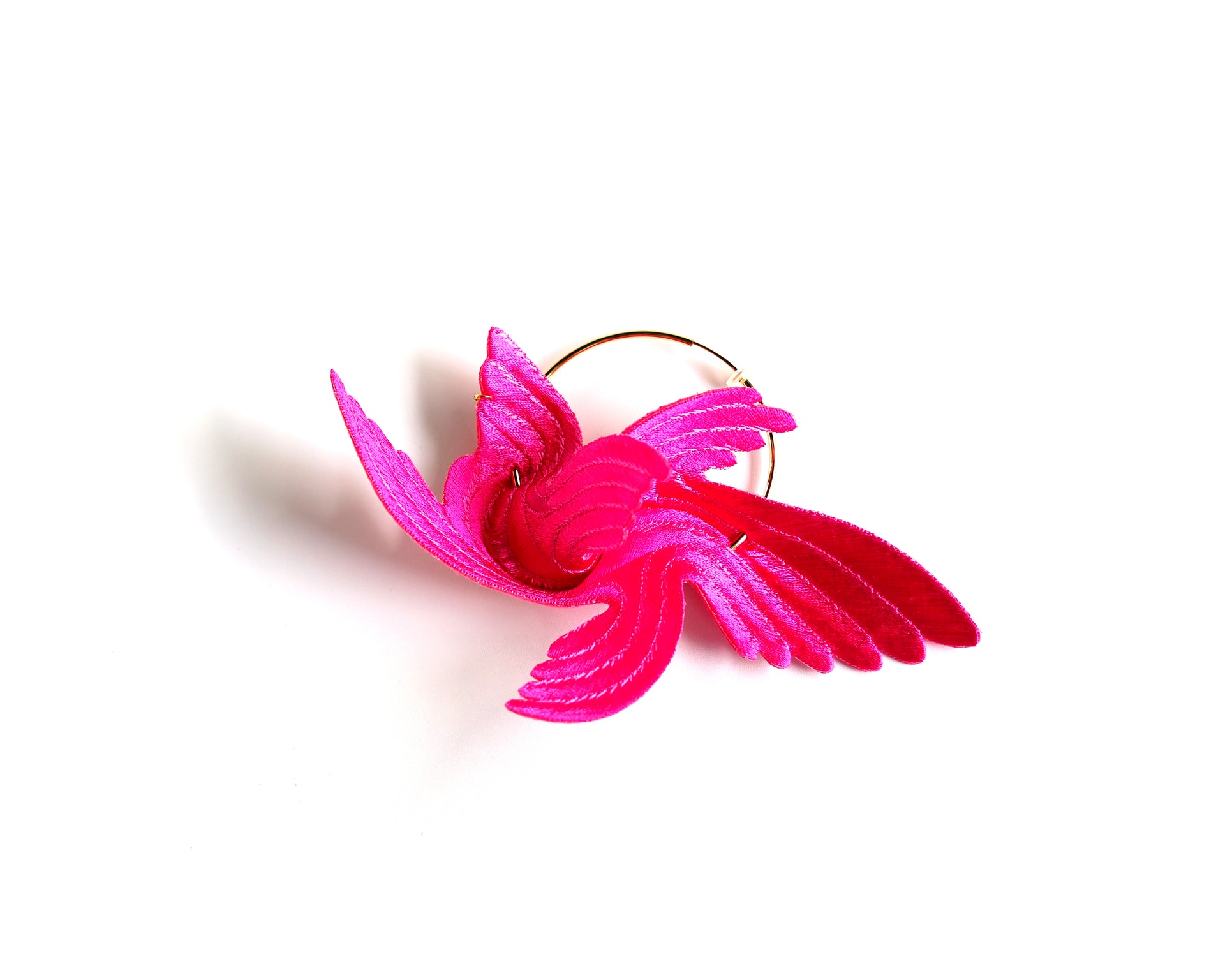 JOY "BIG BIRD" / EARRING / PINK