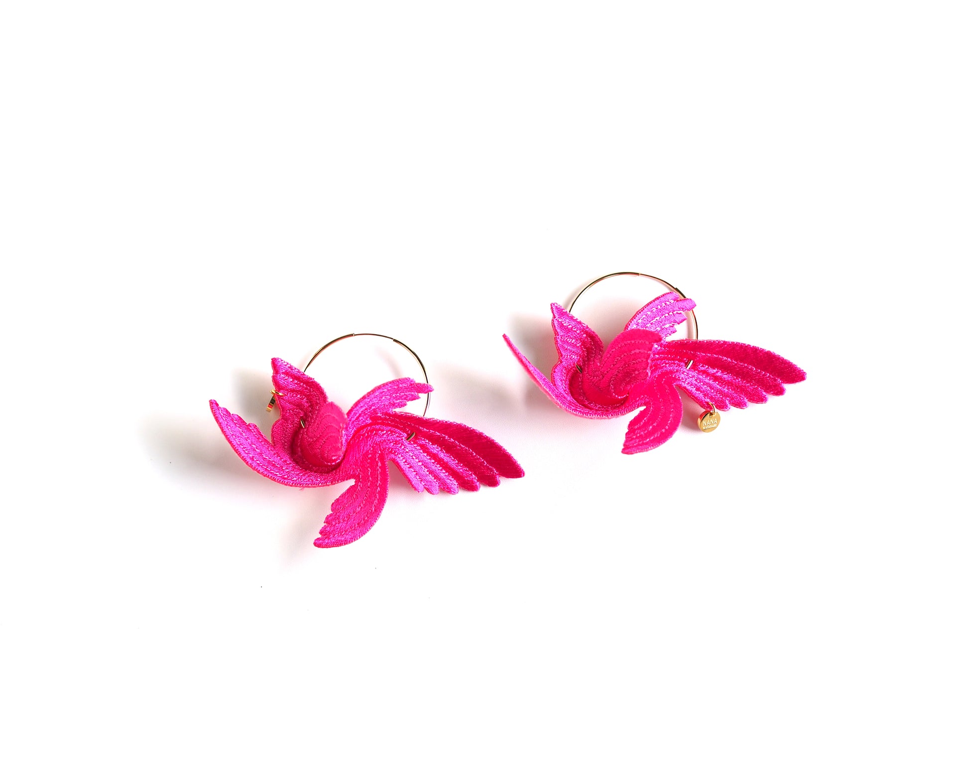 JOY "LITTLE BIRD" / EARRINGS / PINK