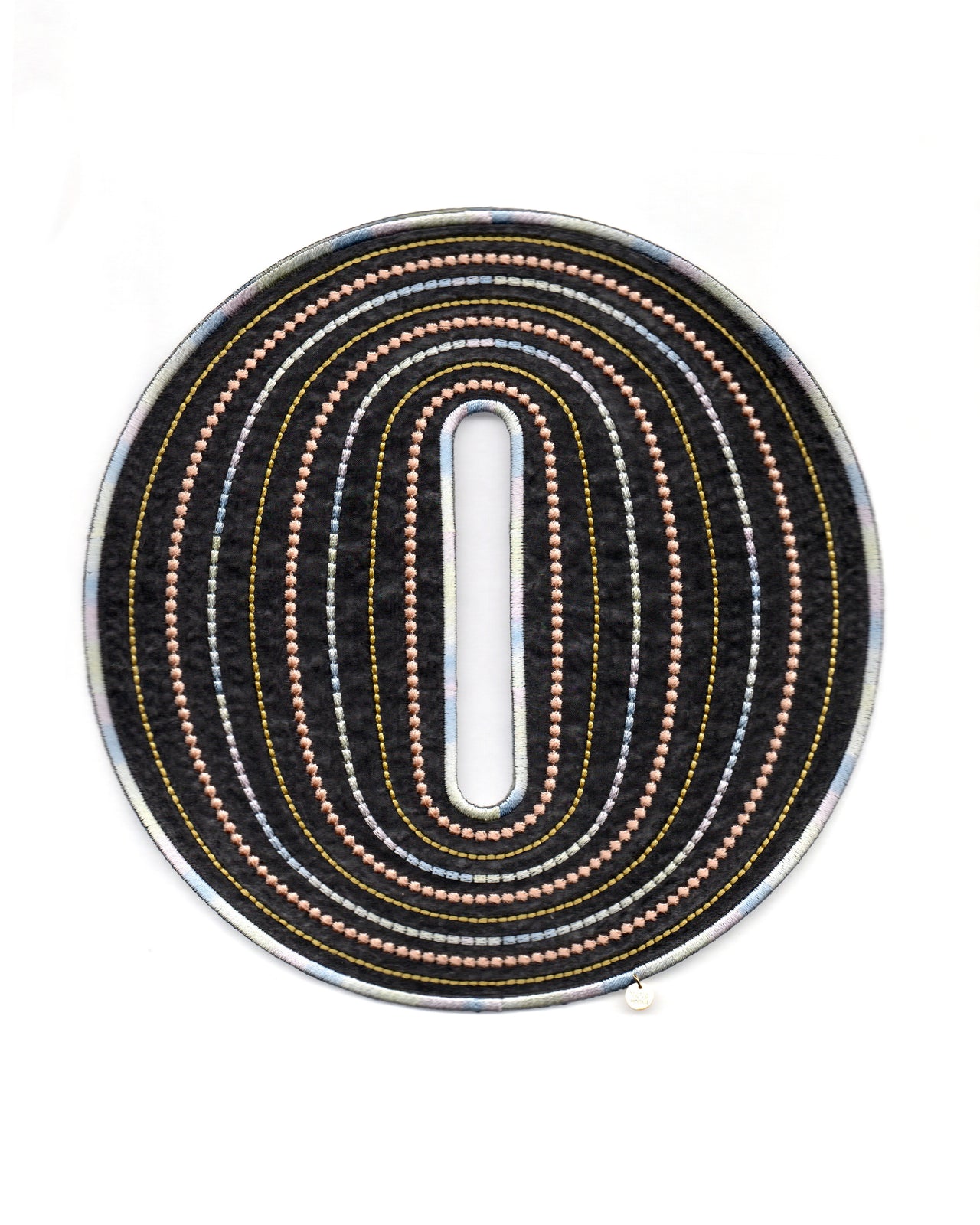 "O" / BANGLE / BLACK