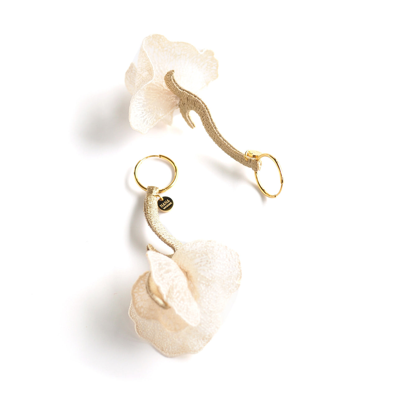 FRAGRANT VINES / EARRINGS / IVORY