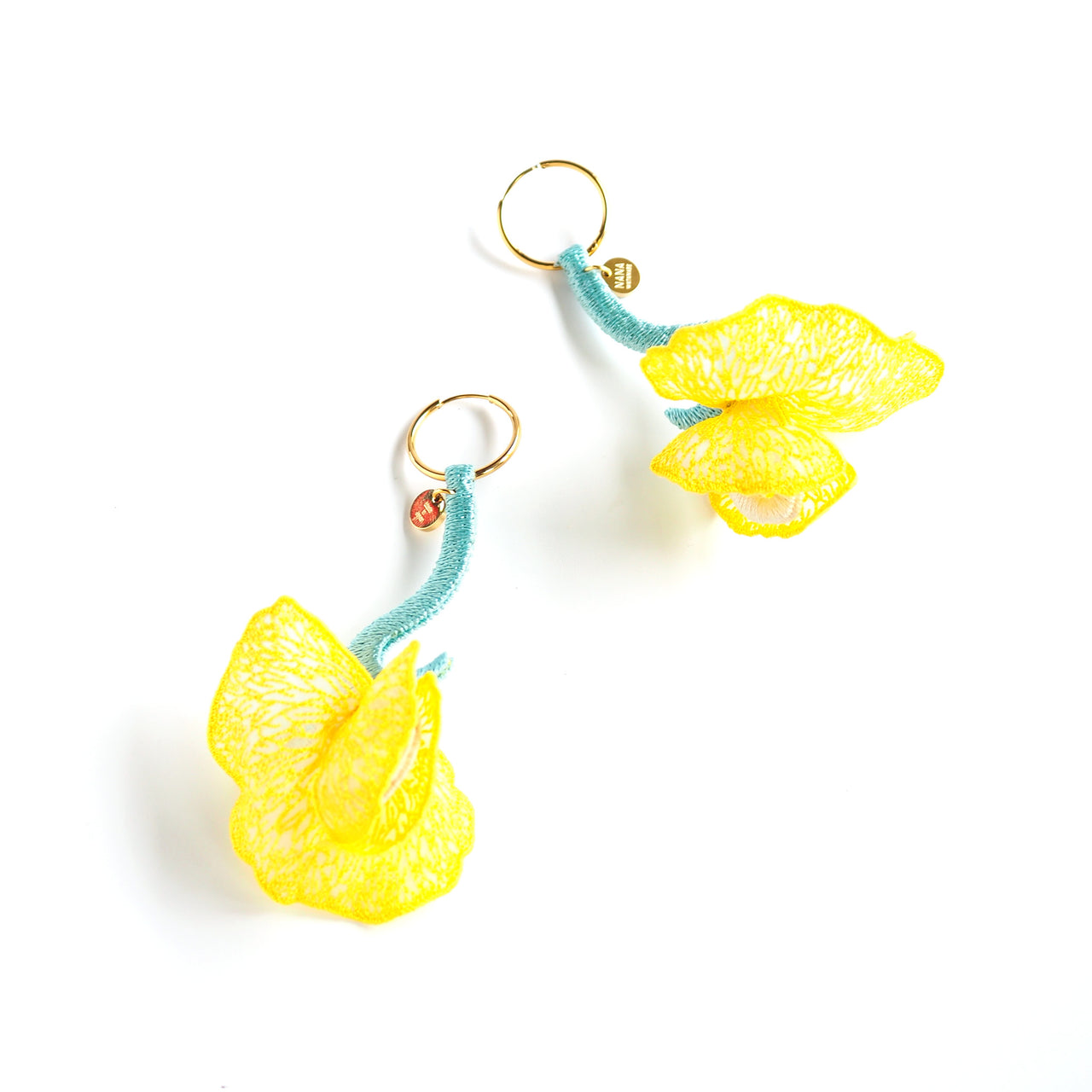 FRAGRANT VINES / EARRINGS / YELLOW