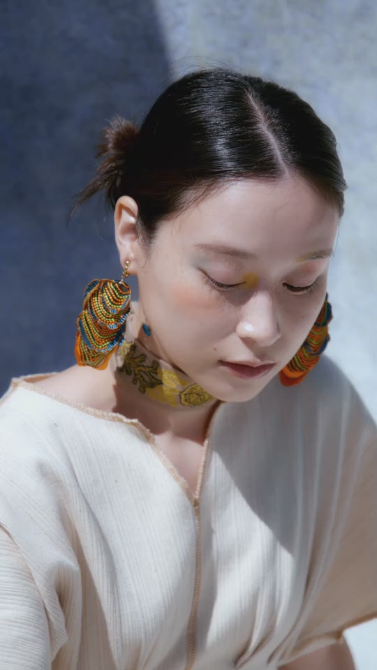 SEE THE LIGHT / EARRING / ORANGE - NANA WATANABE