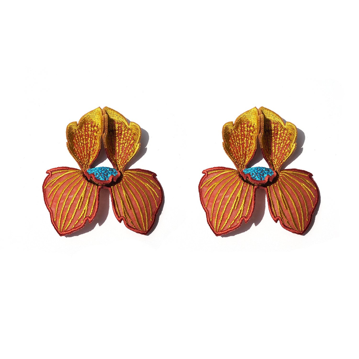 CLICK FLORA / EARRINGS / YELLOW