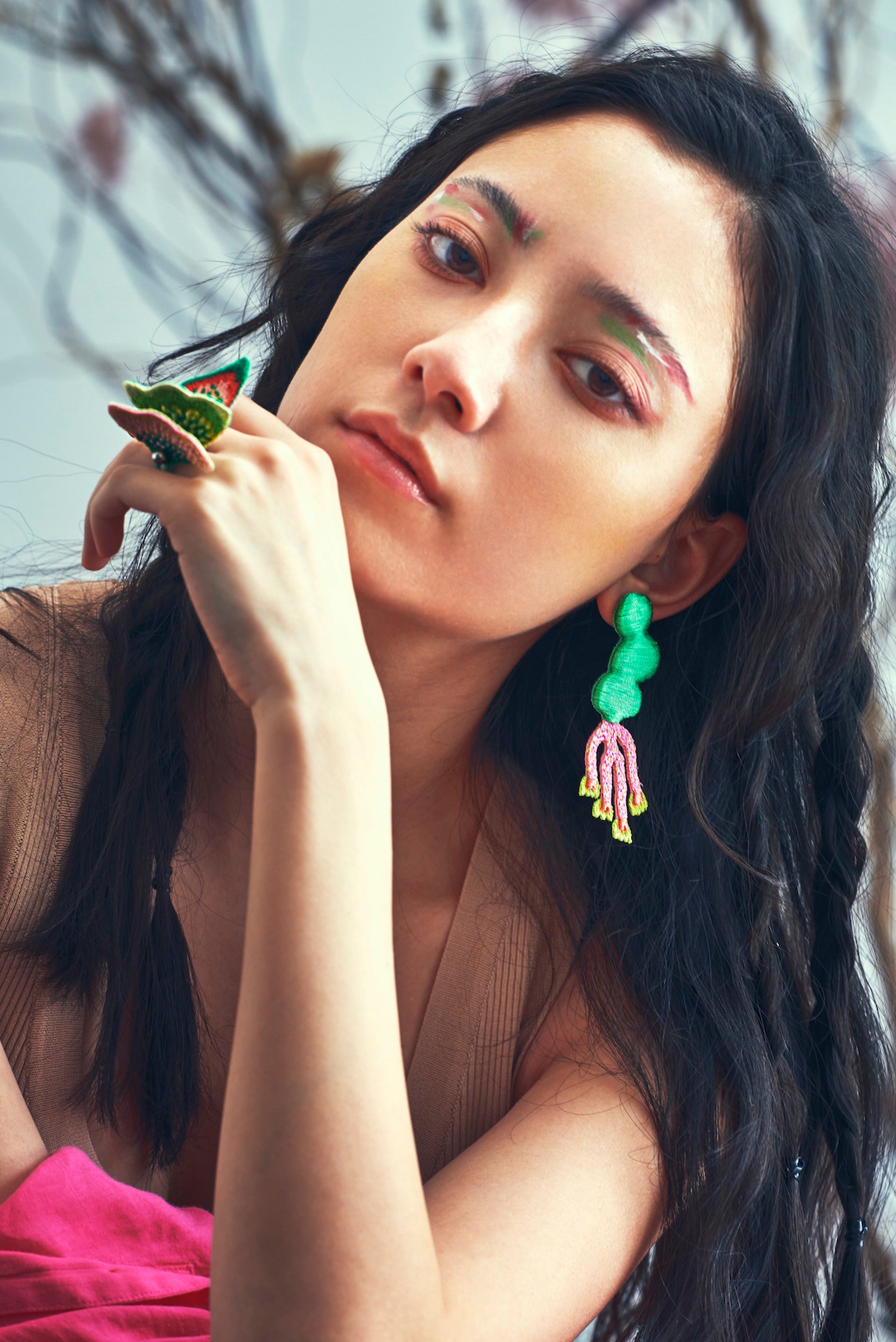 NOI / EARRINGS / GREEN