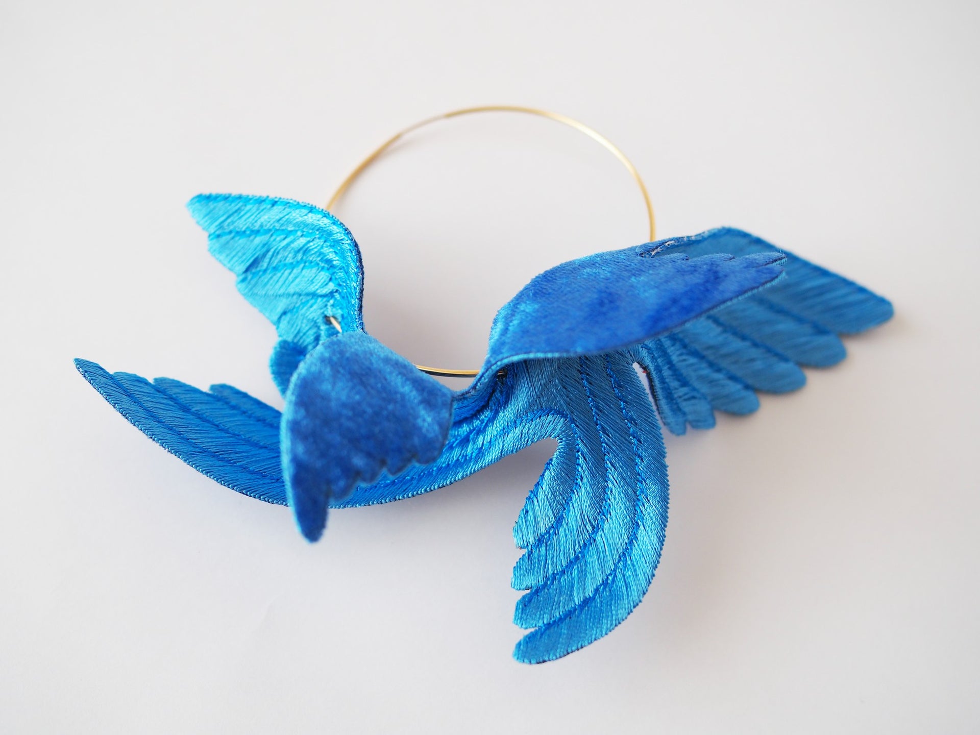 JOY "BIG BIRD" / EARRING / BLUE