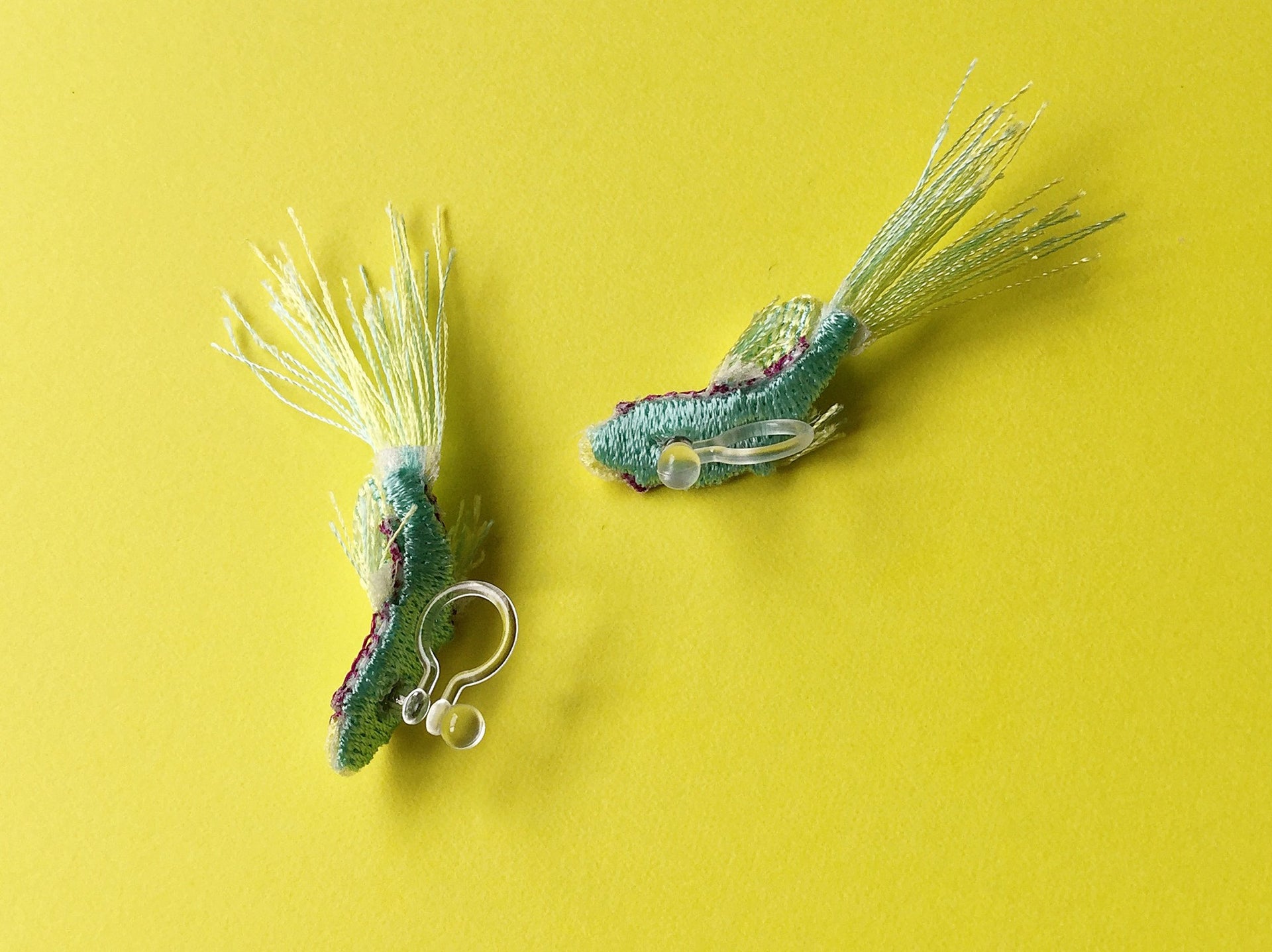 TROPICAL FISH / EARRINGS / MINT