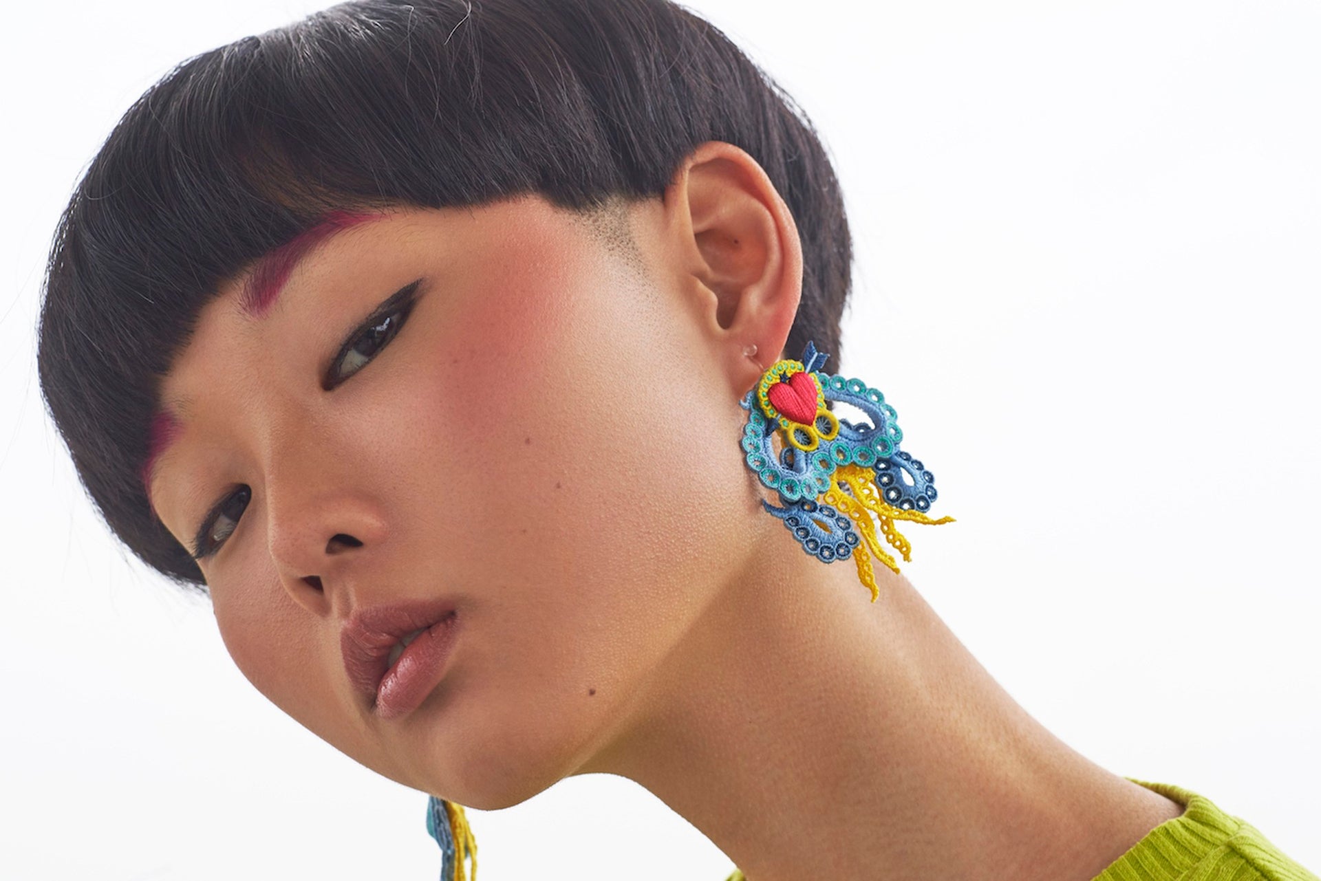 OCTOPUS / EARRING / YELLOW