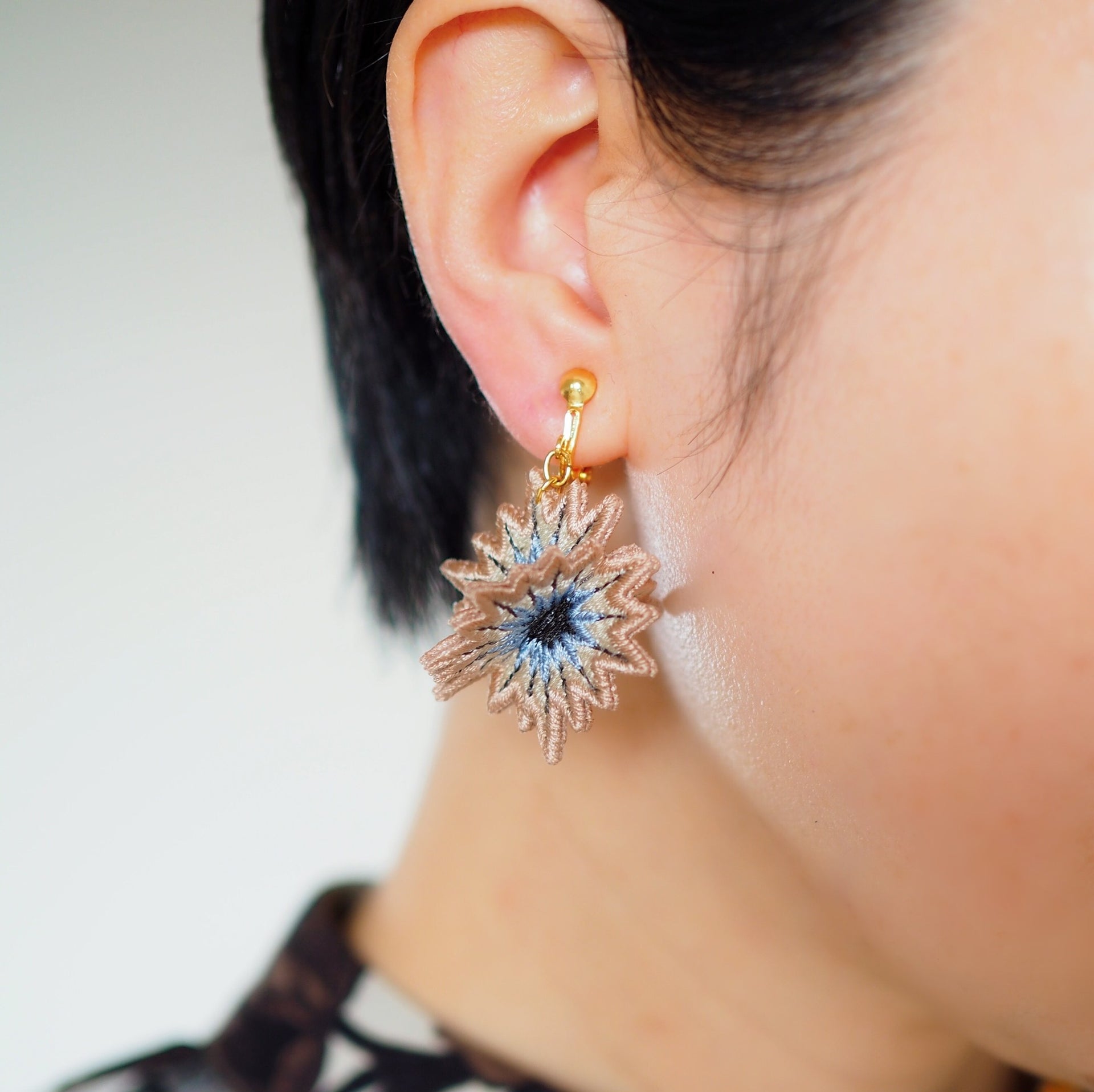 SPUTNIK / EARRINGS / PINK